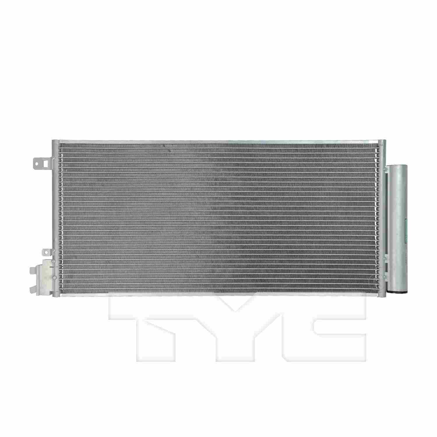 TYC A/C Condenser  top view frsport 4951