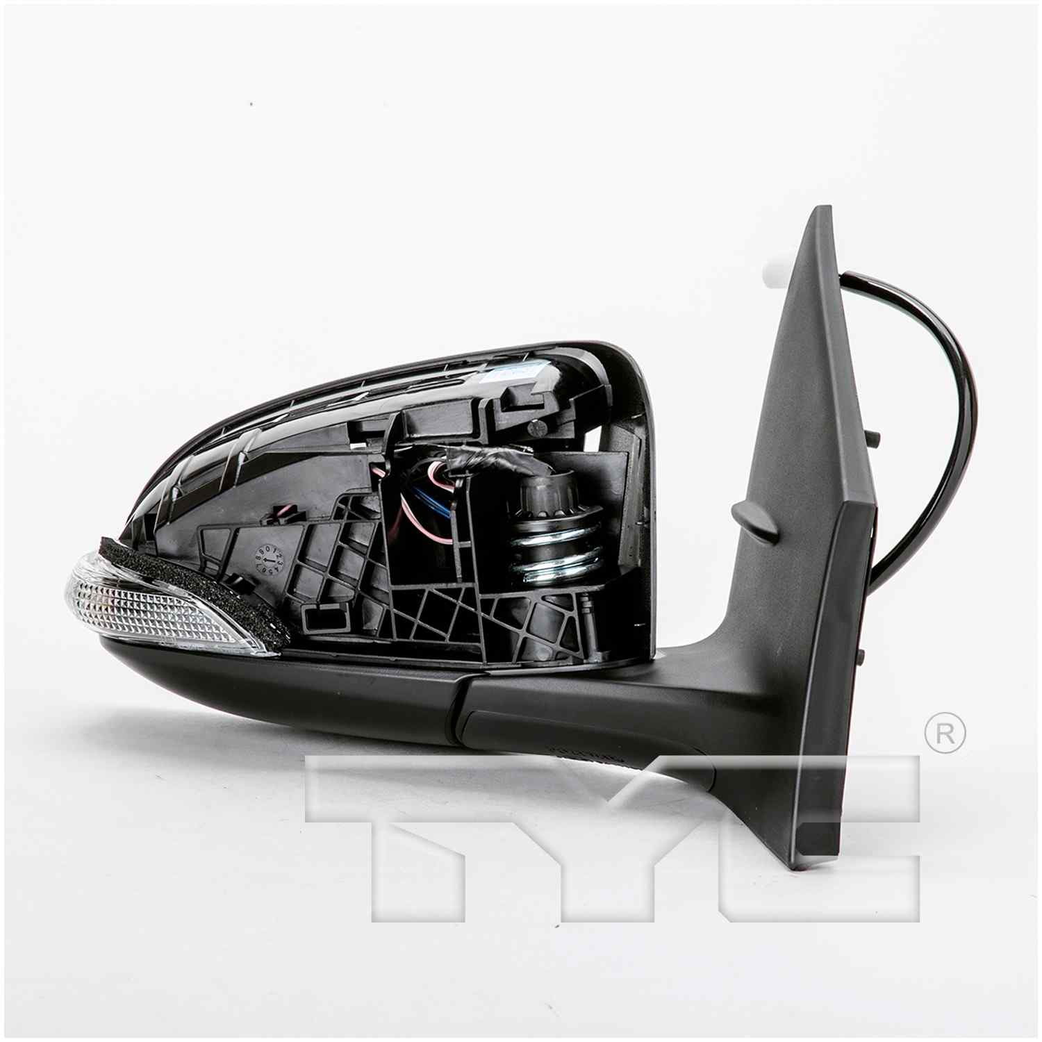 TYC Door Mirror  top view frsport 5230651