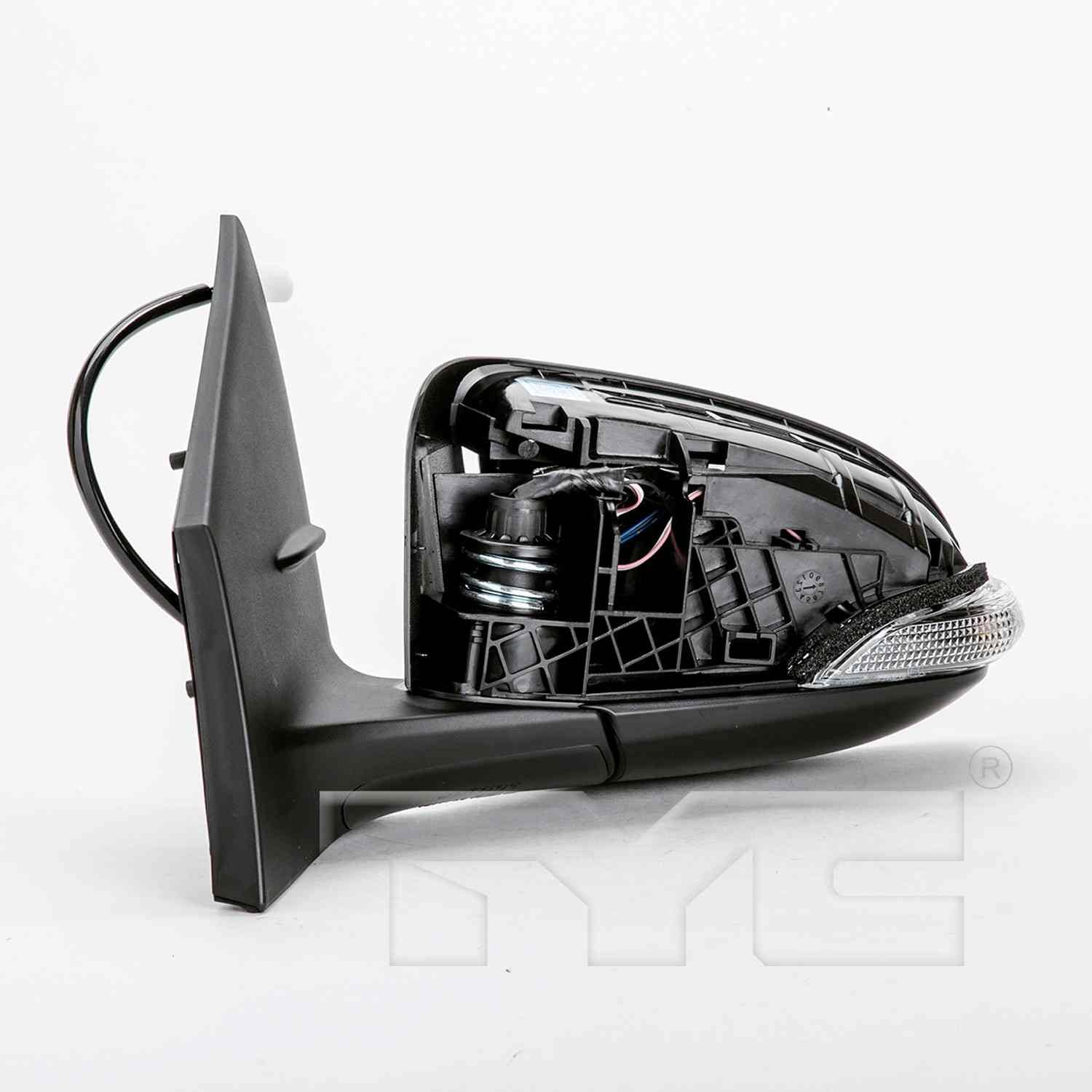 TYC Door Mirror  top view frsport 5230652