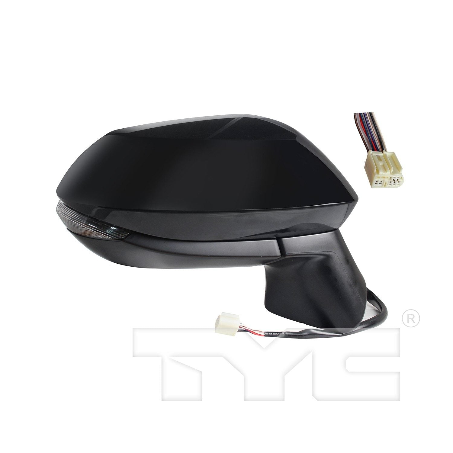 TYC Door Mirror  top view frsport 5230871