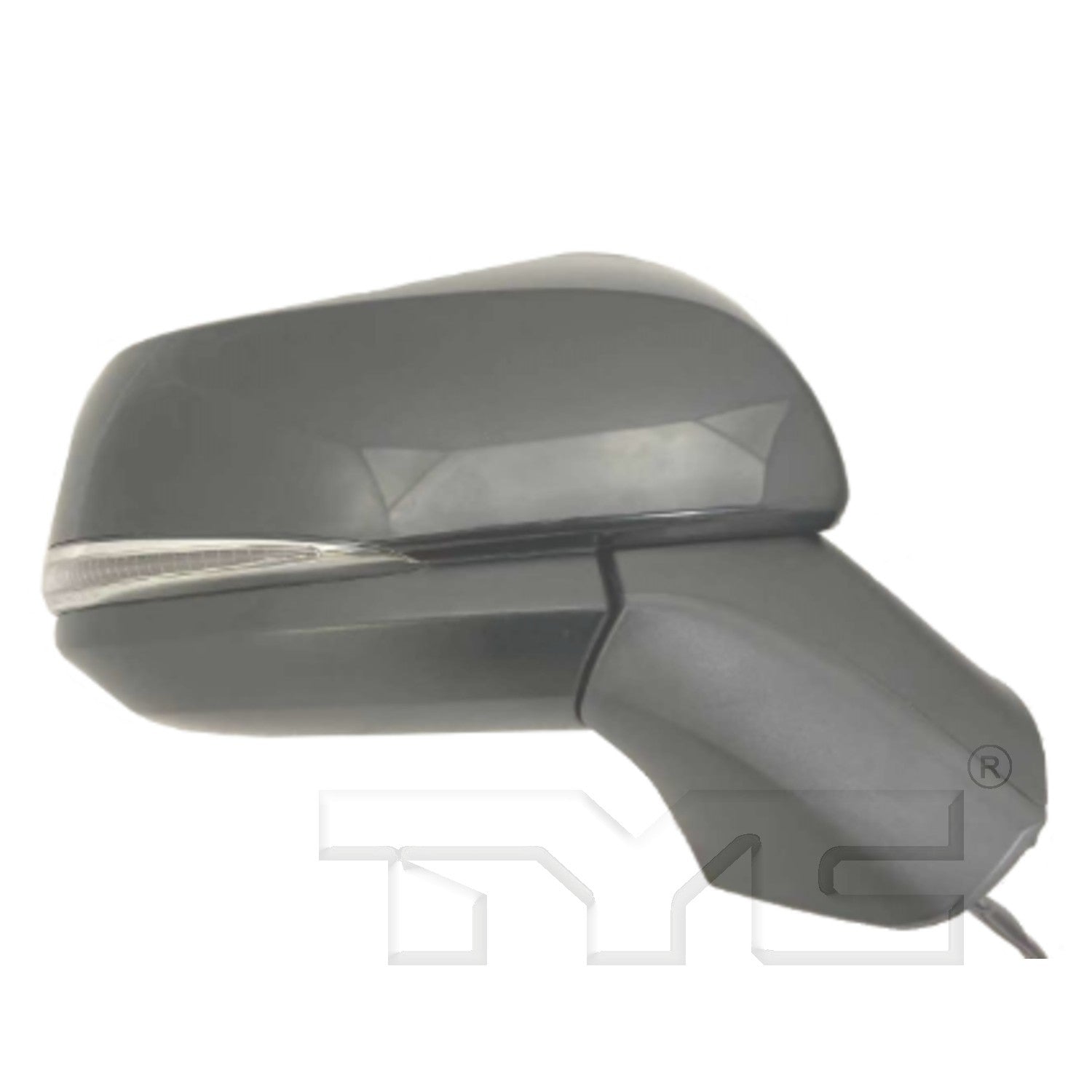 TYC Door Mirror  top view frsport 5280641