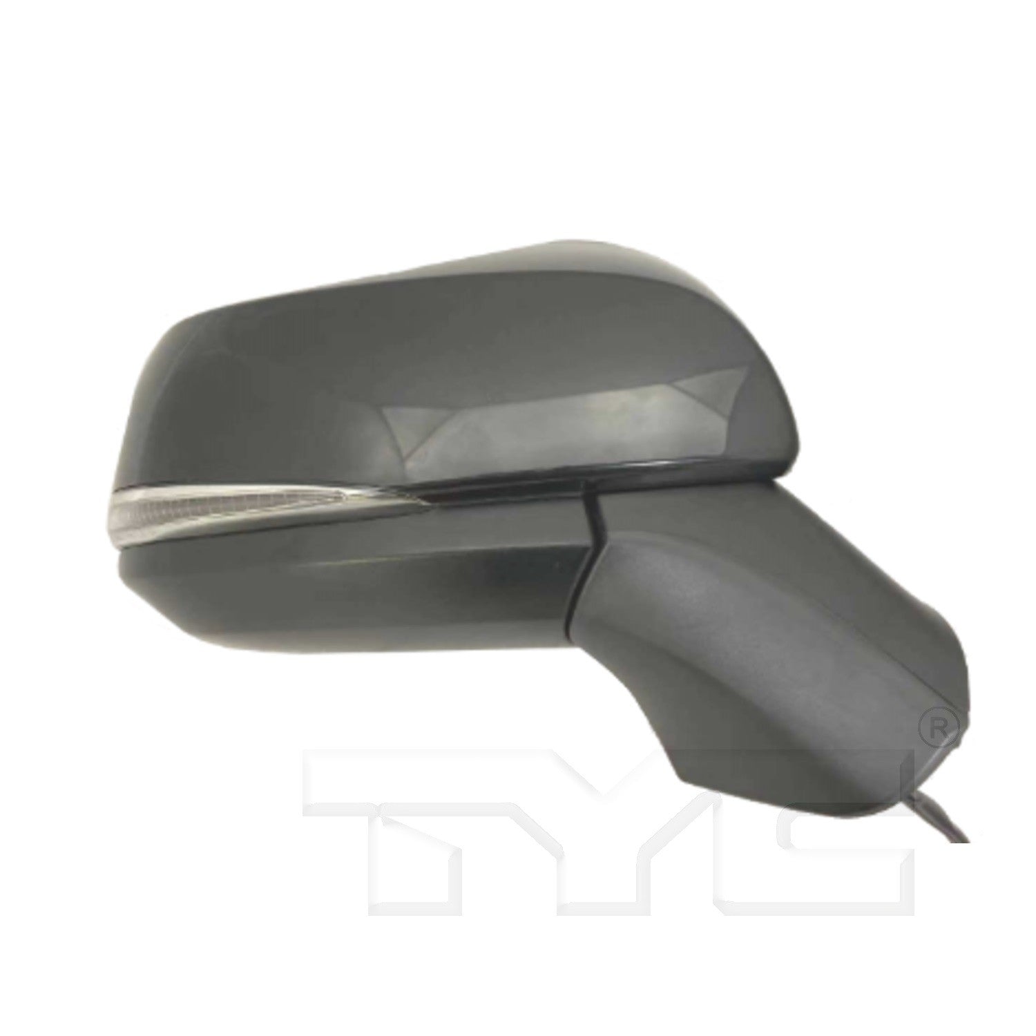 TYC Door Mirror  top view frsport 5280642