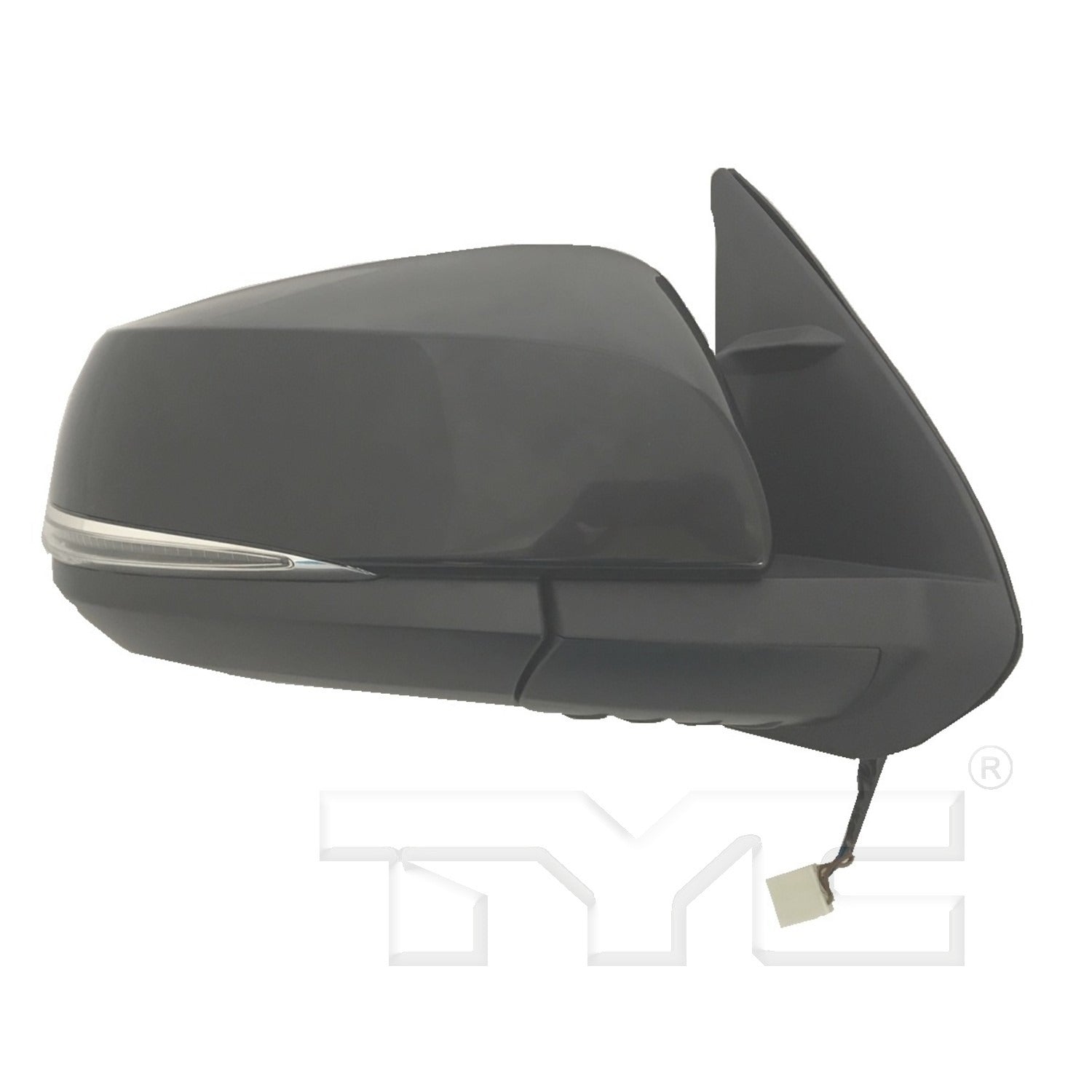 TYC Door Mirror  top view frsport 5290671