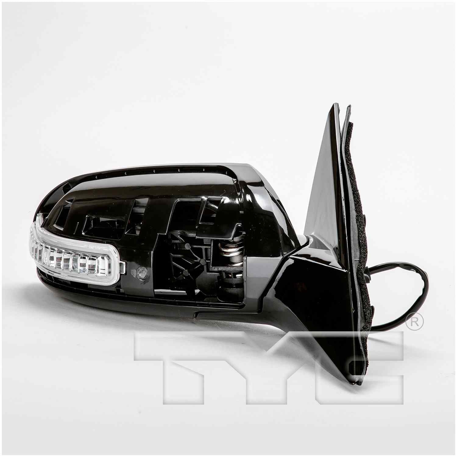 TYC Door Mirror  top view frsport 5710331