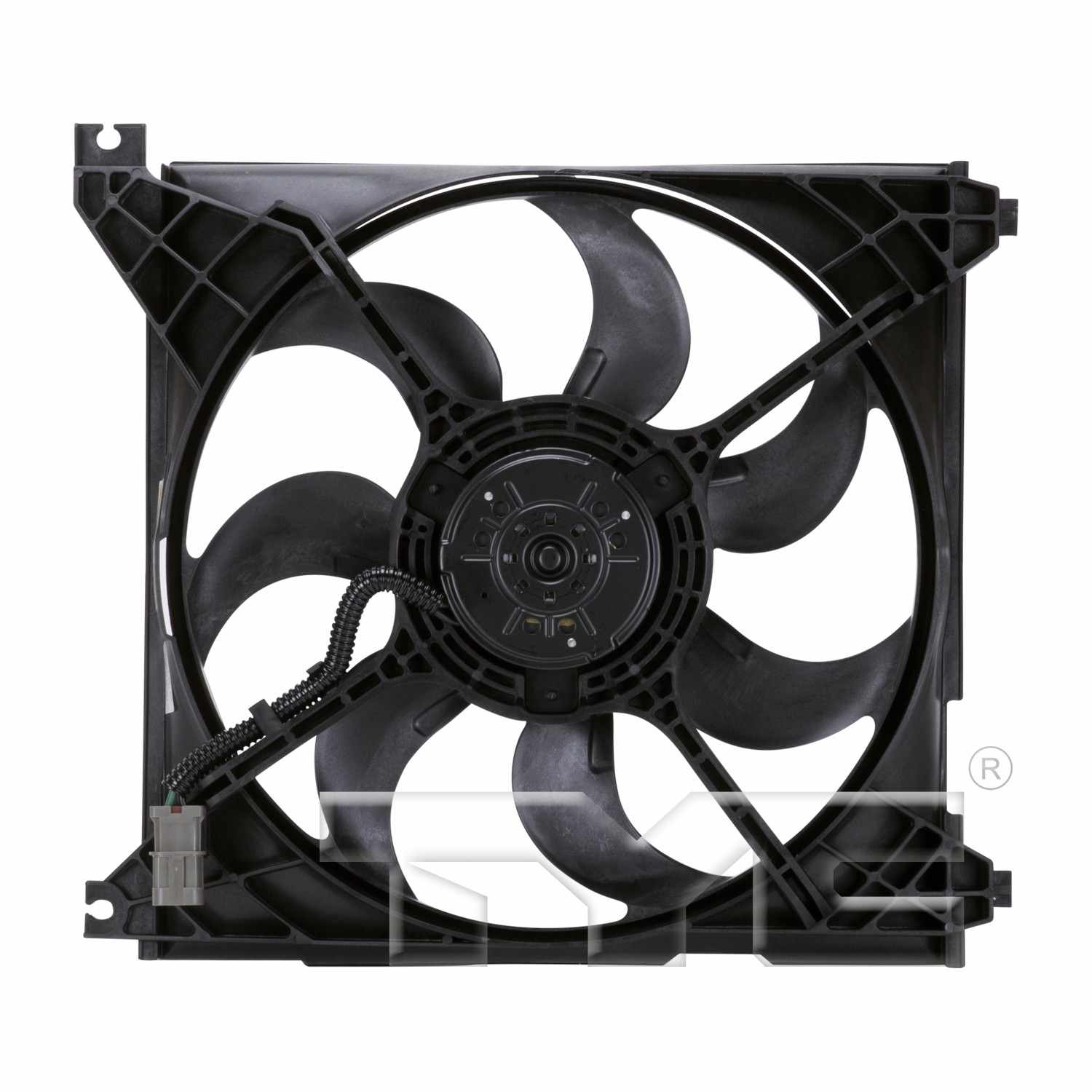 tyc engine cooling fan assembly  frsport 600610