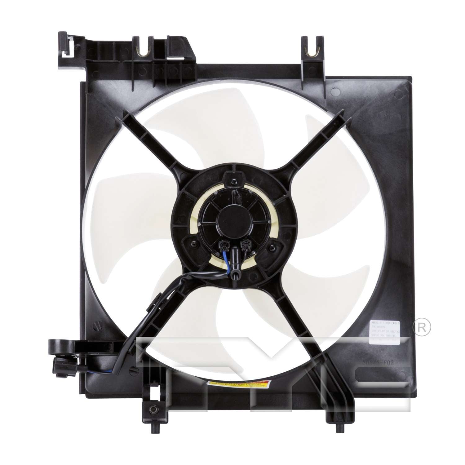 tyc engine cooling fan assembly  frsport 601070