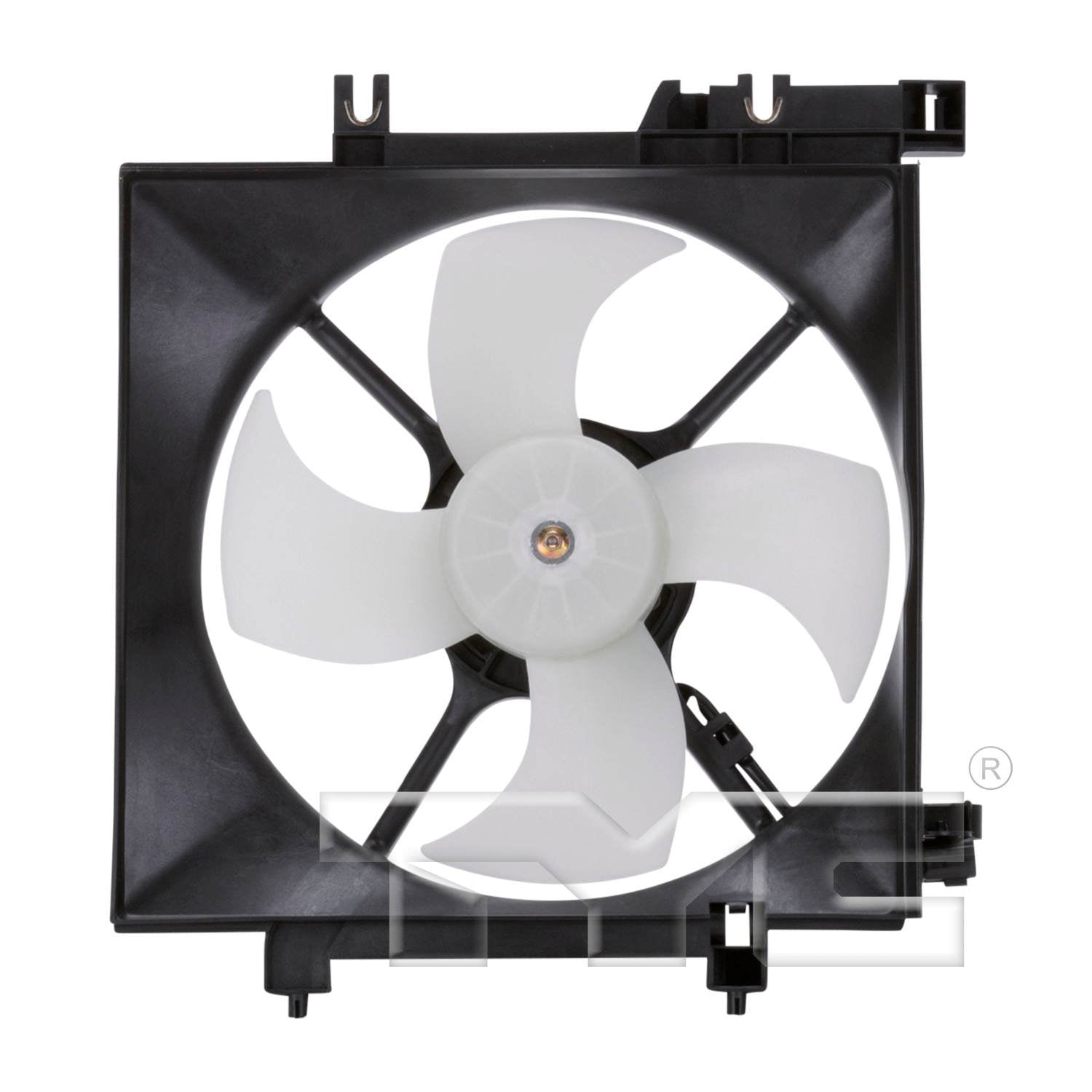 TYC Engine Cooling Fan Assembly  top view frsport 601170