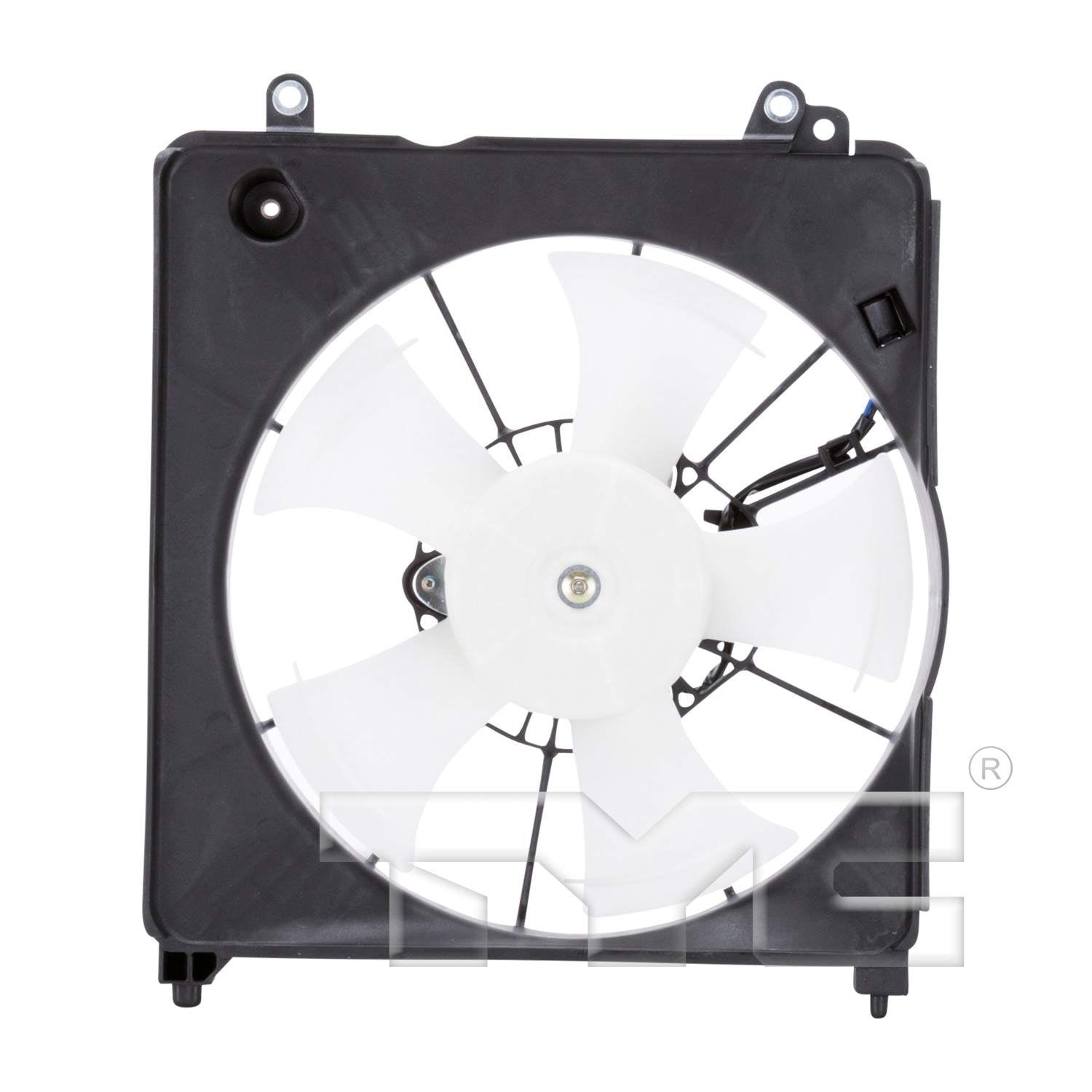 TYC Engine Cooling Fan Assembly  top view frsport 601210