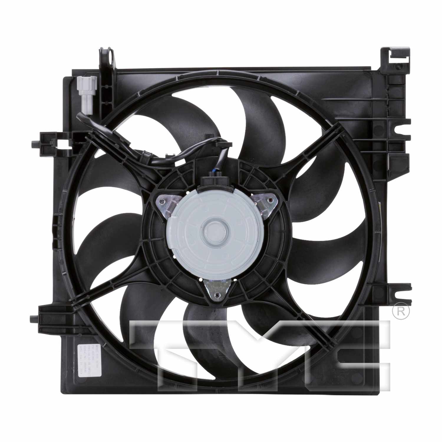 tyc engine cooling fan assembly  frsport 601260