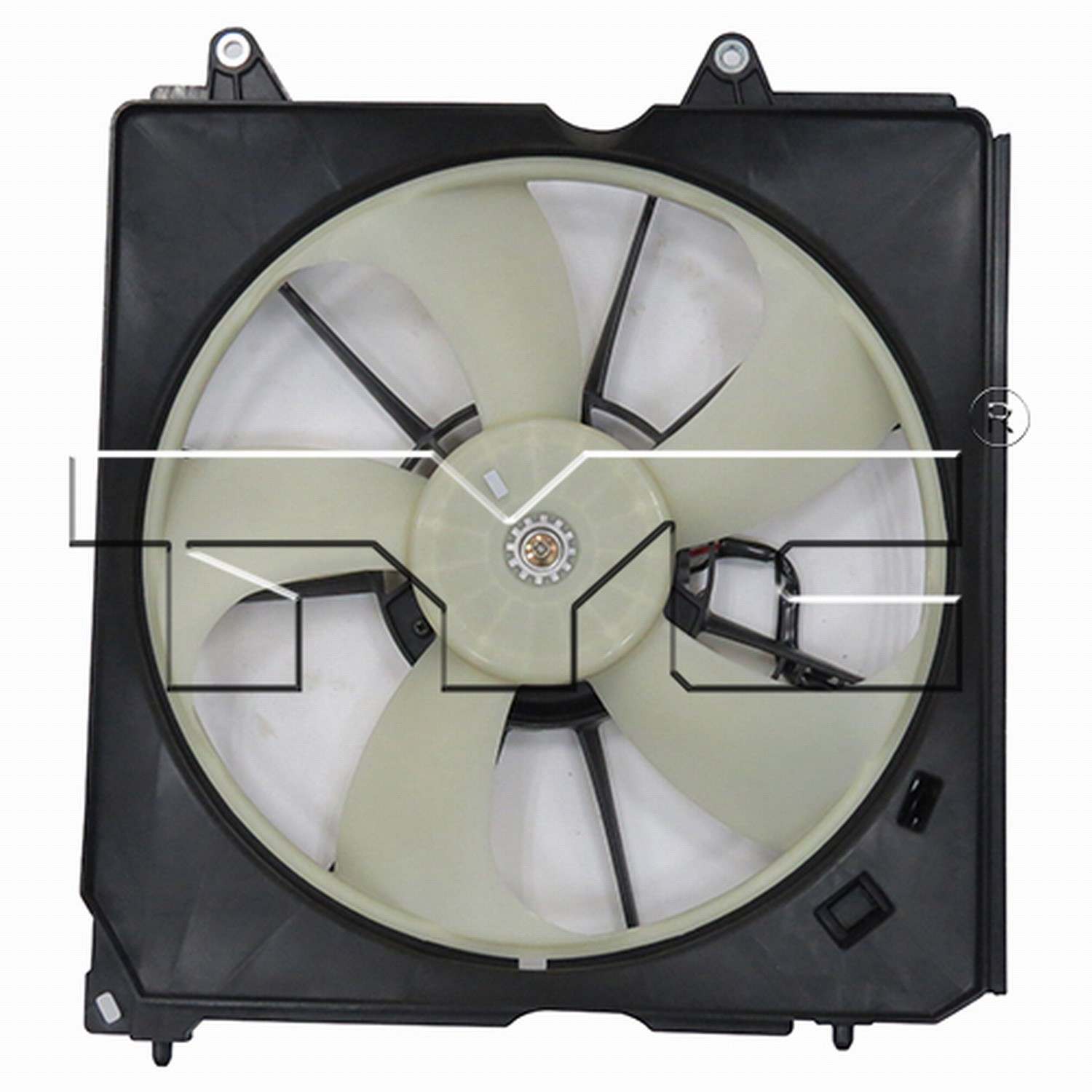 TYC Engine Cooling Fan Assembly  top view frsport 601500