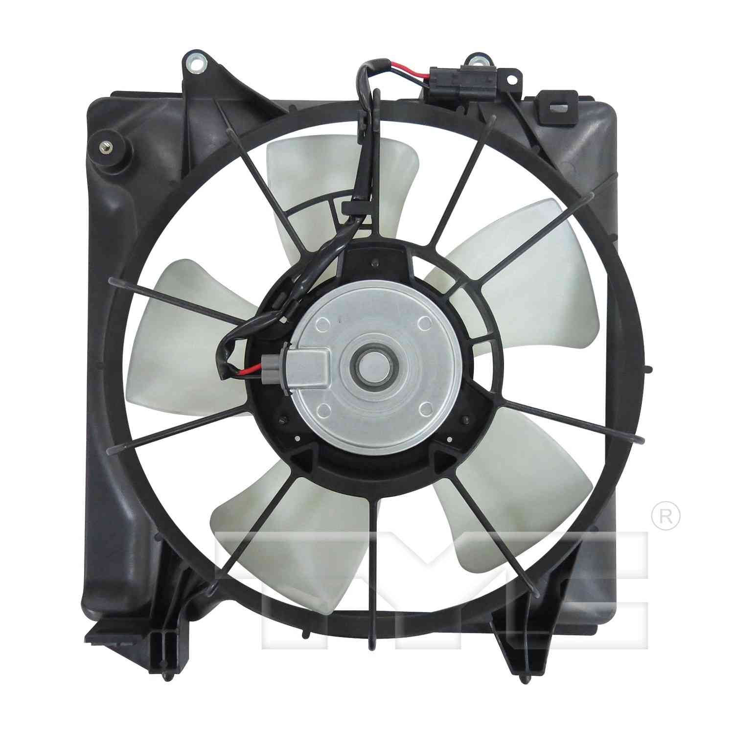 tyc dual radiator and condenser fan assembly  frsport 601540