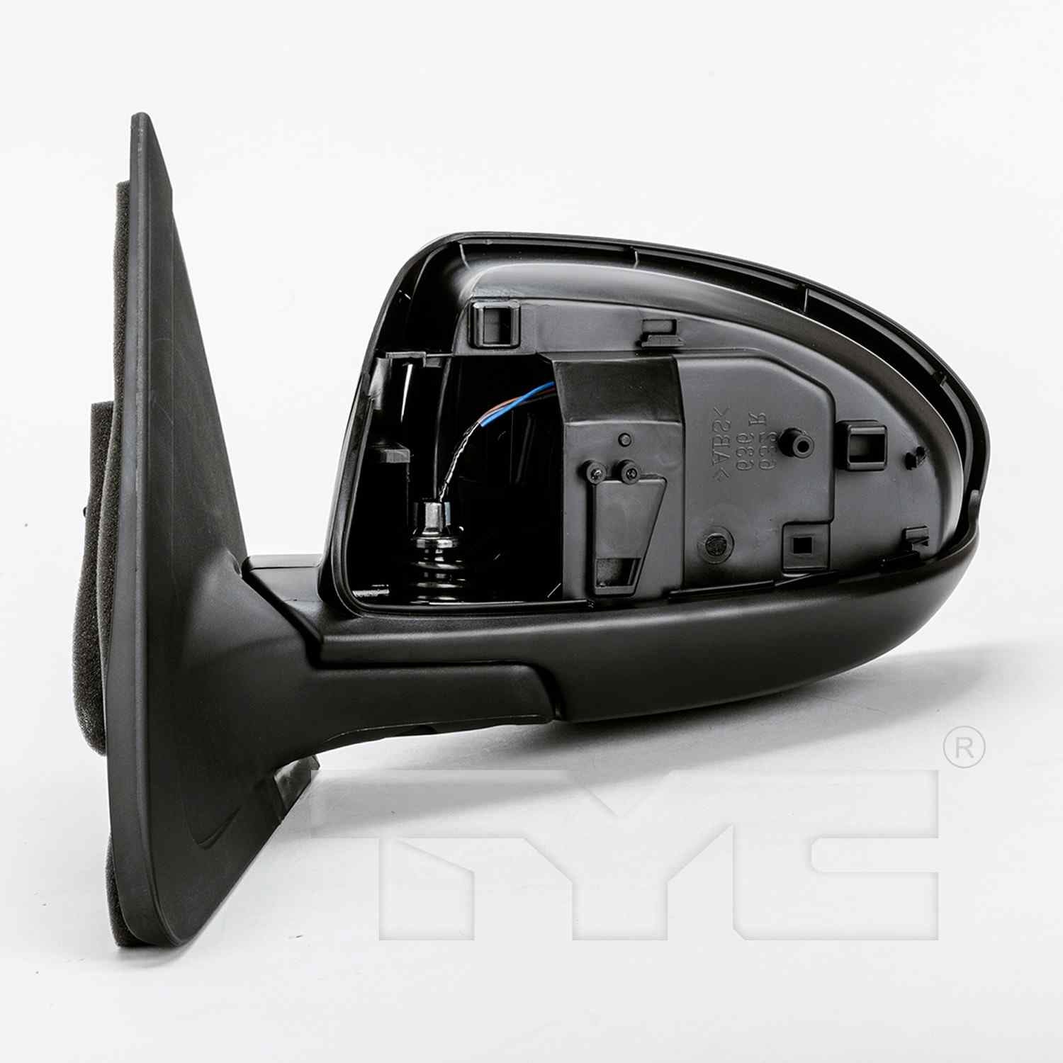 TYC Door Mirror  top view frsport 6100132