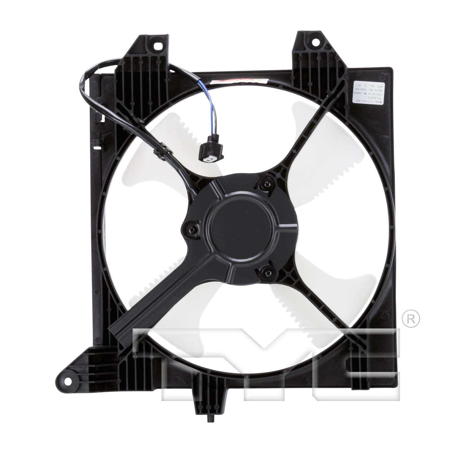 tyc a/c condenser fan assembly  frsport 610510