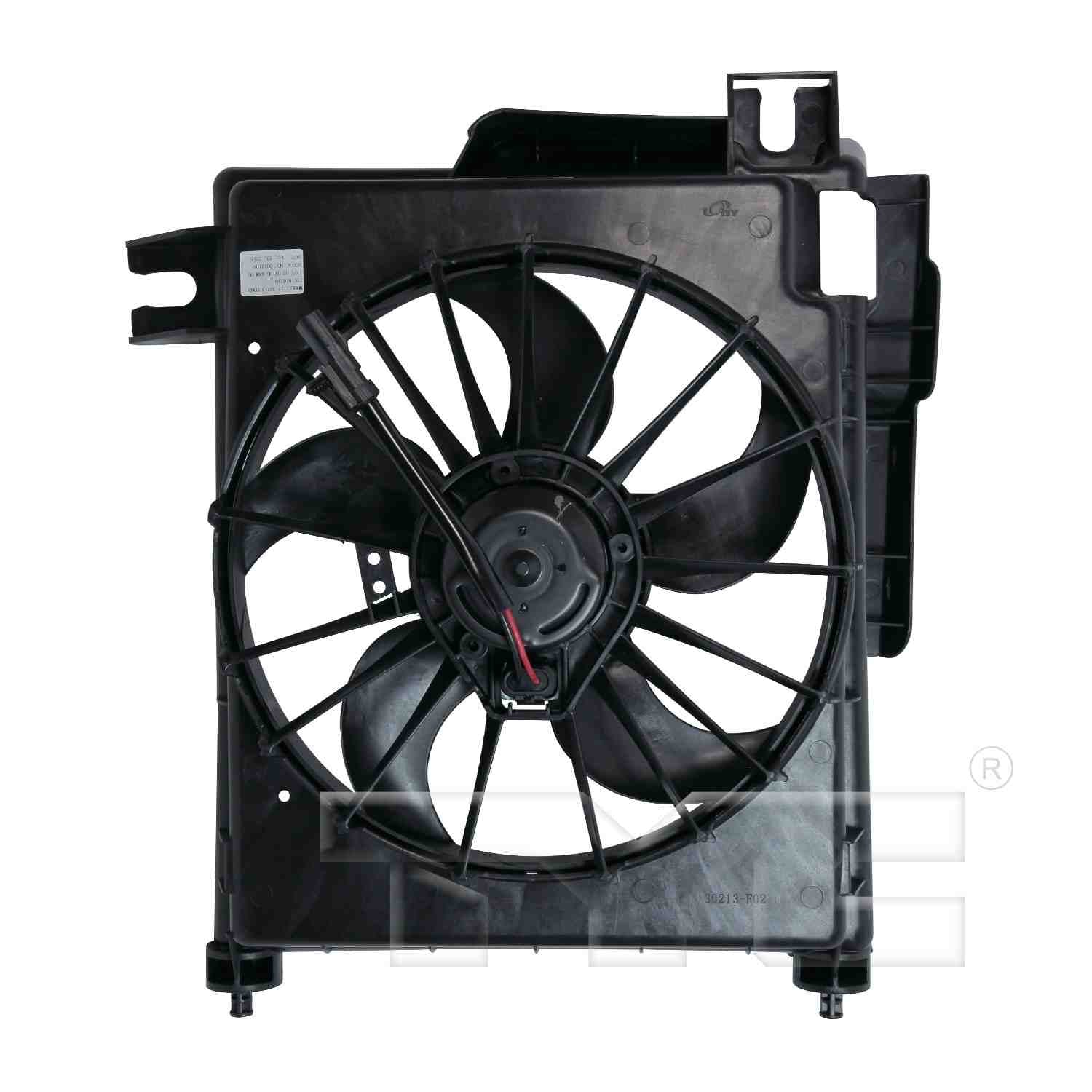 tyc a/c condenser fan assembly  frsport 610730