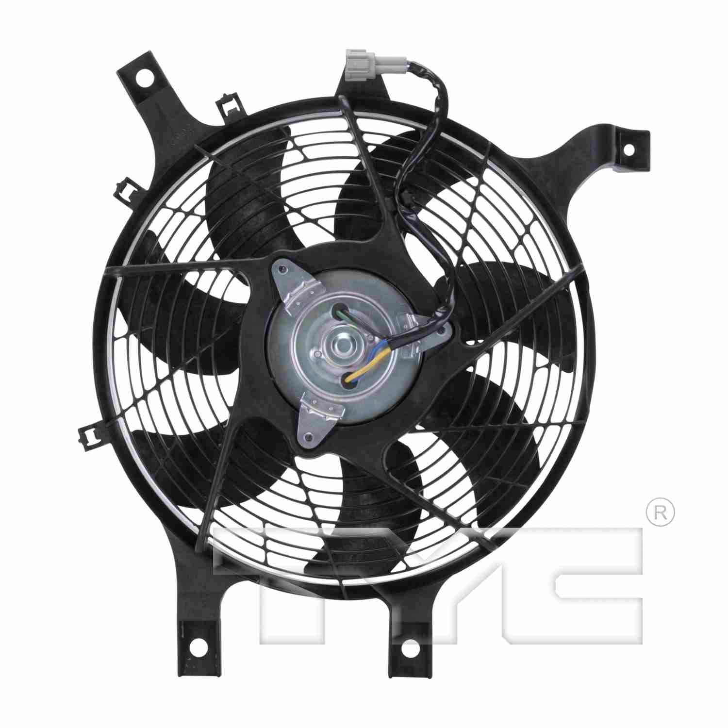 tyc a/c condenser fan assembly  frsport 610860