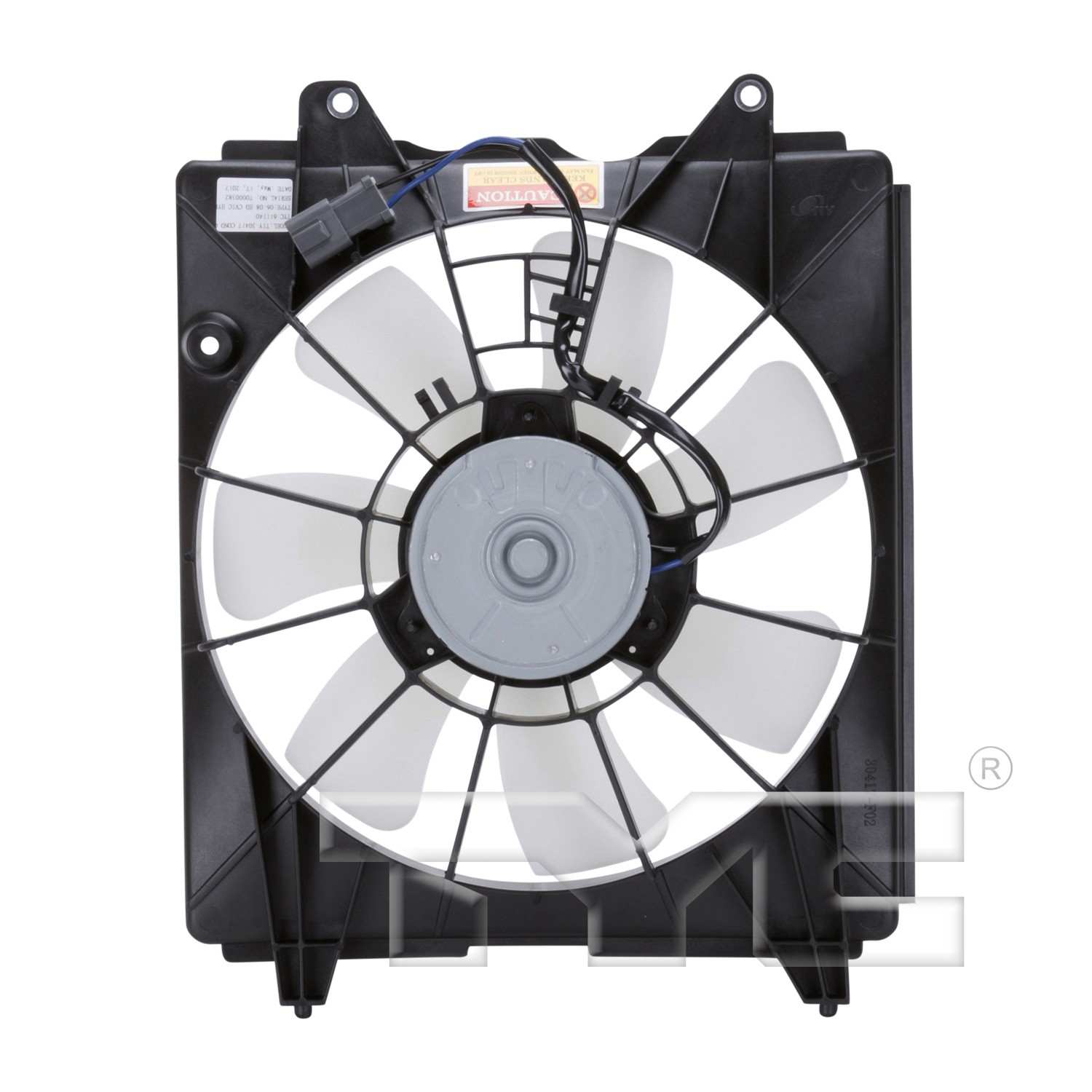 tyc a/c condenser fan assembly  frsport 611140