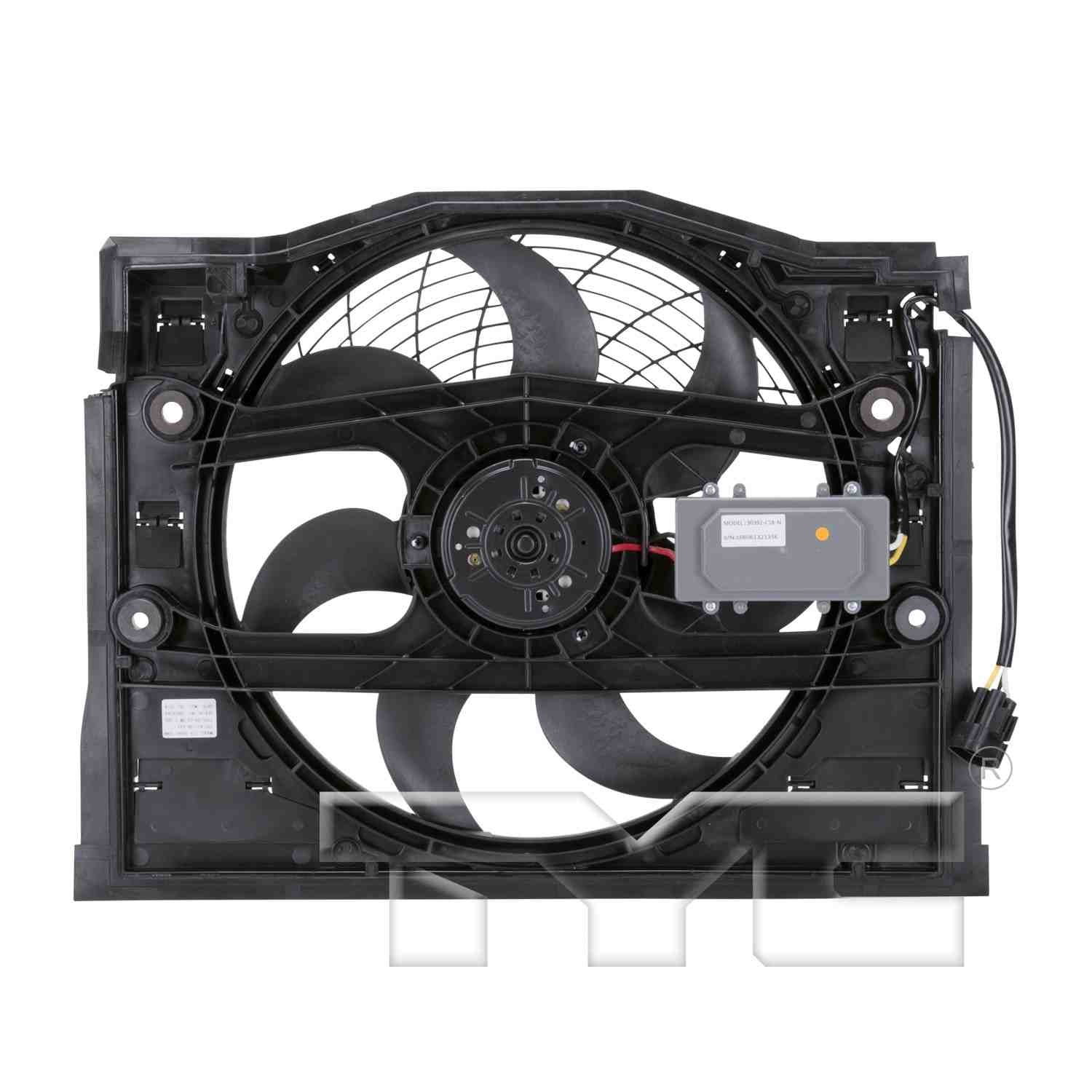 tyc a/c condenser fan assembly  frsport 611190