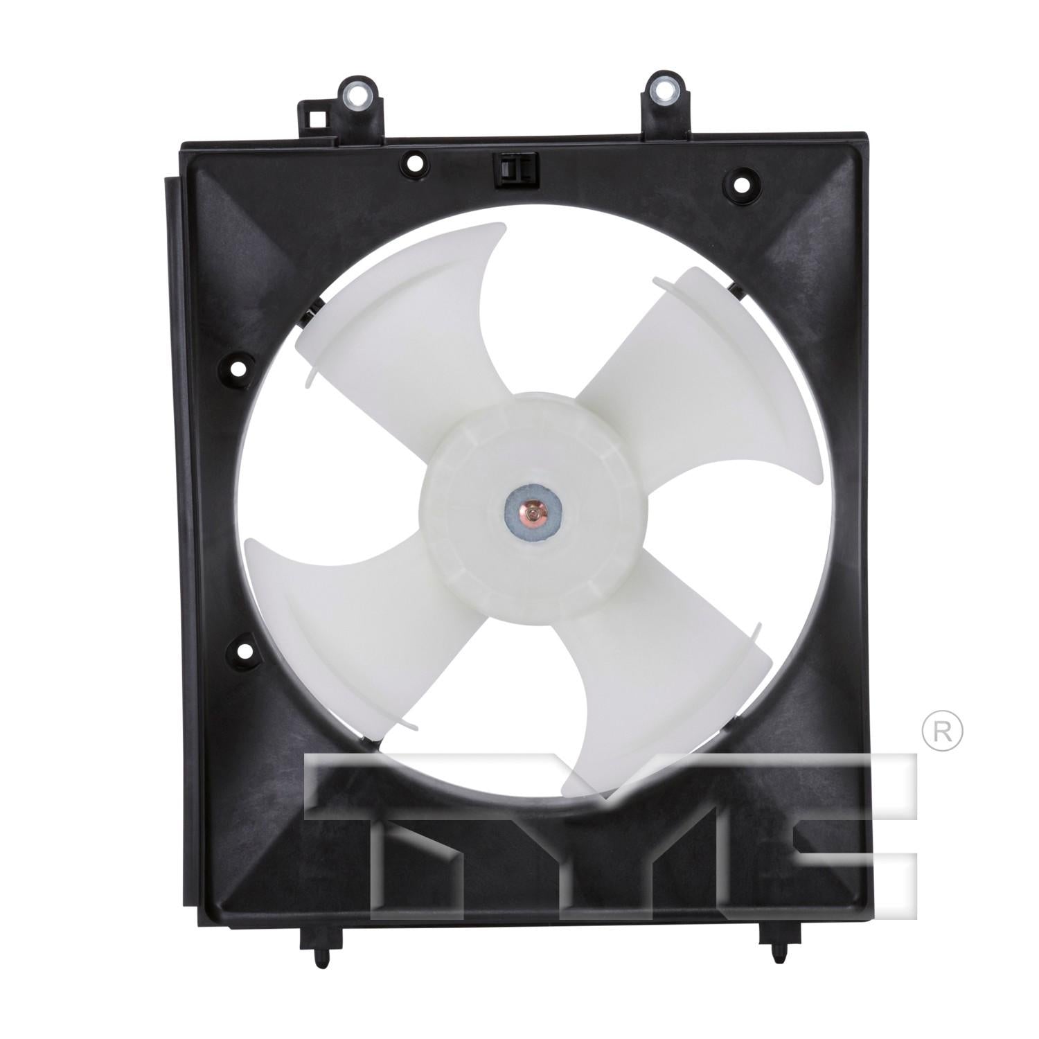 TYC A/C Condenser Fan Assembly  top view frsport 611210