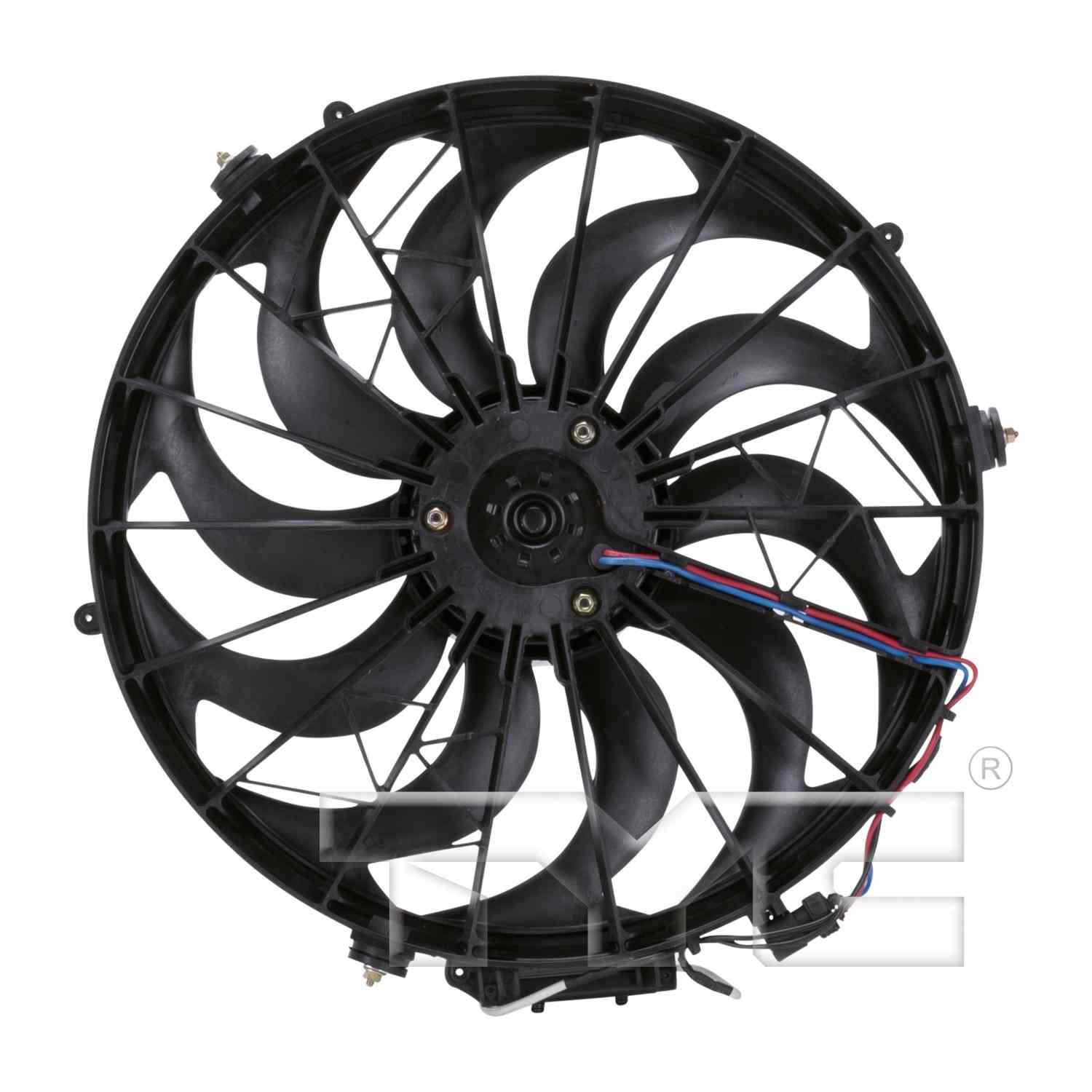 tyc a/c condenser fan assembly  frsport 611230