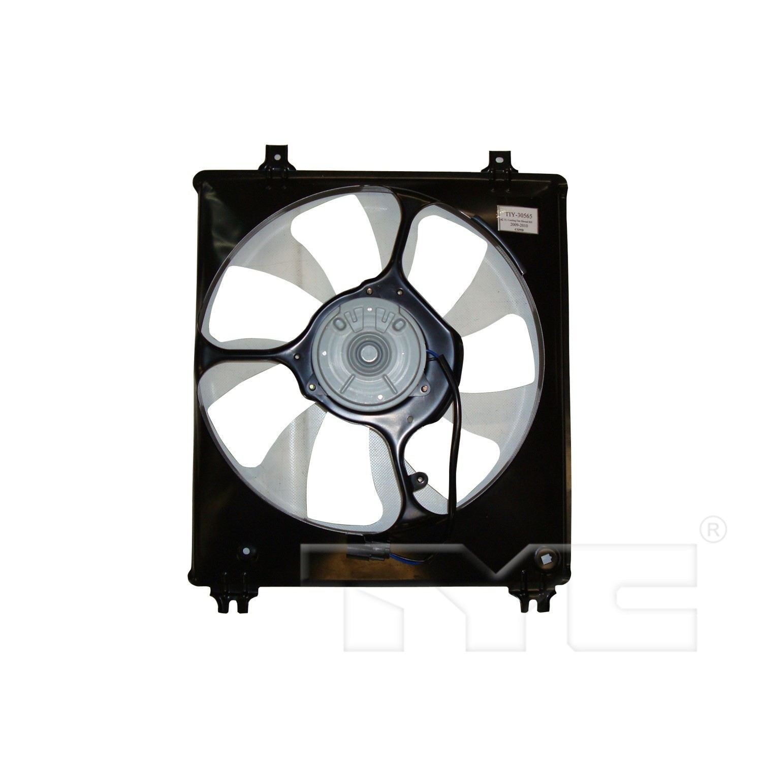 TYC A/C Condenser Fan Assembly  top view frsport 611320