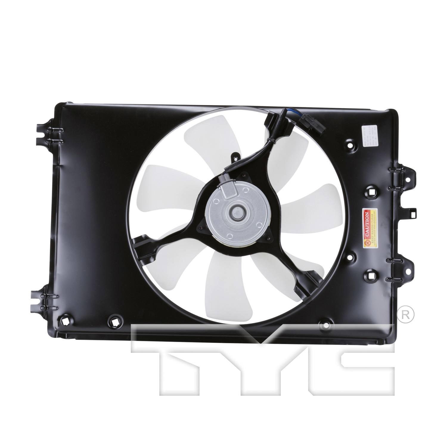 tyc a/c condenser fan assembly  frsport 611380