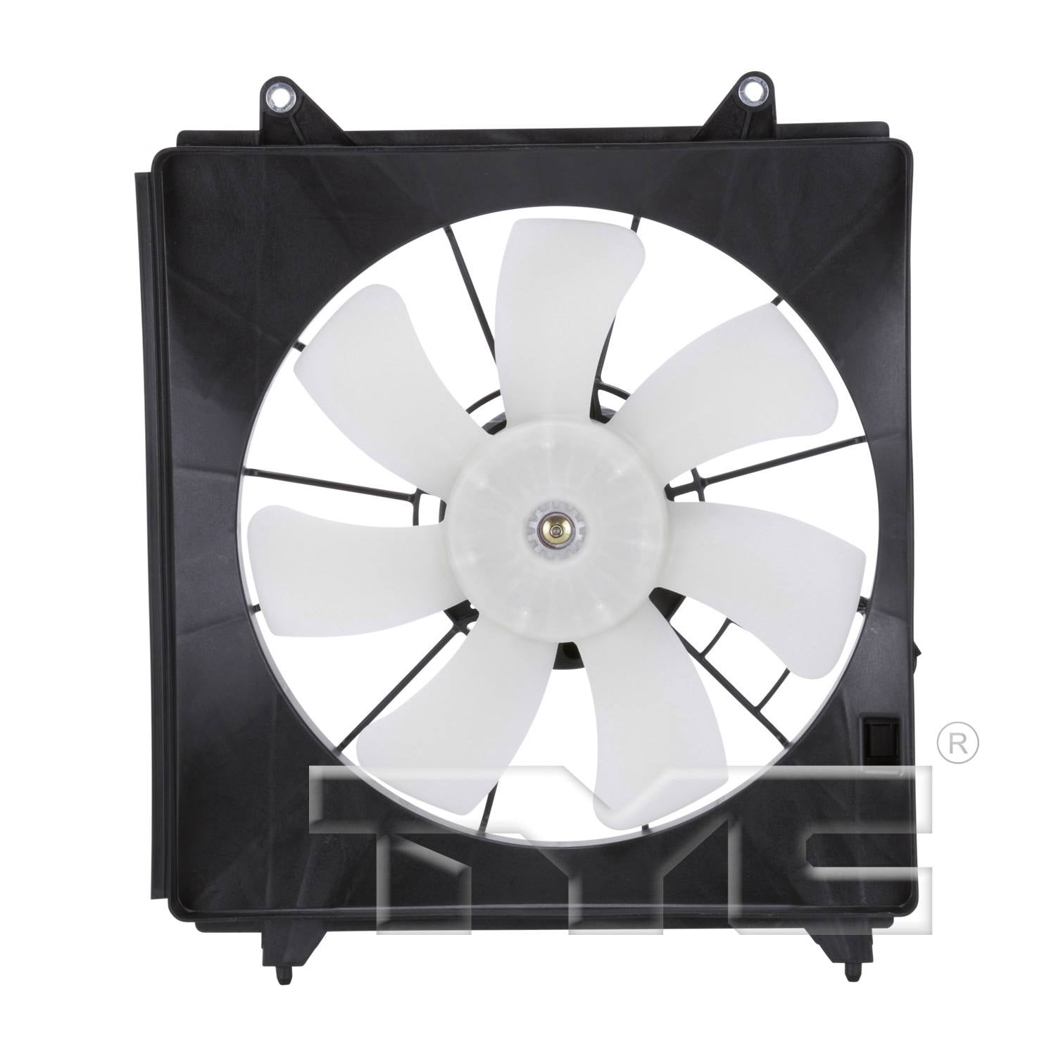 TYC A/C Condenser Fan Assembly  top view frsport 611430