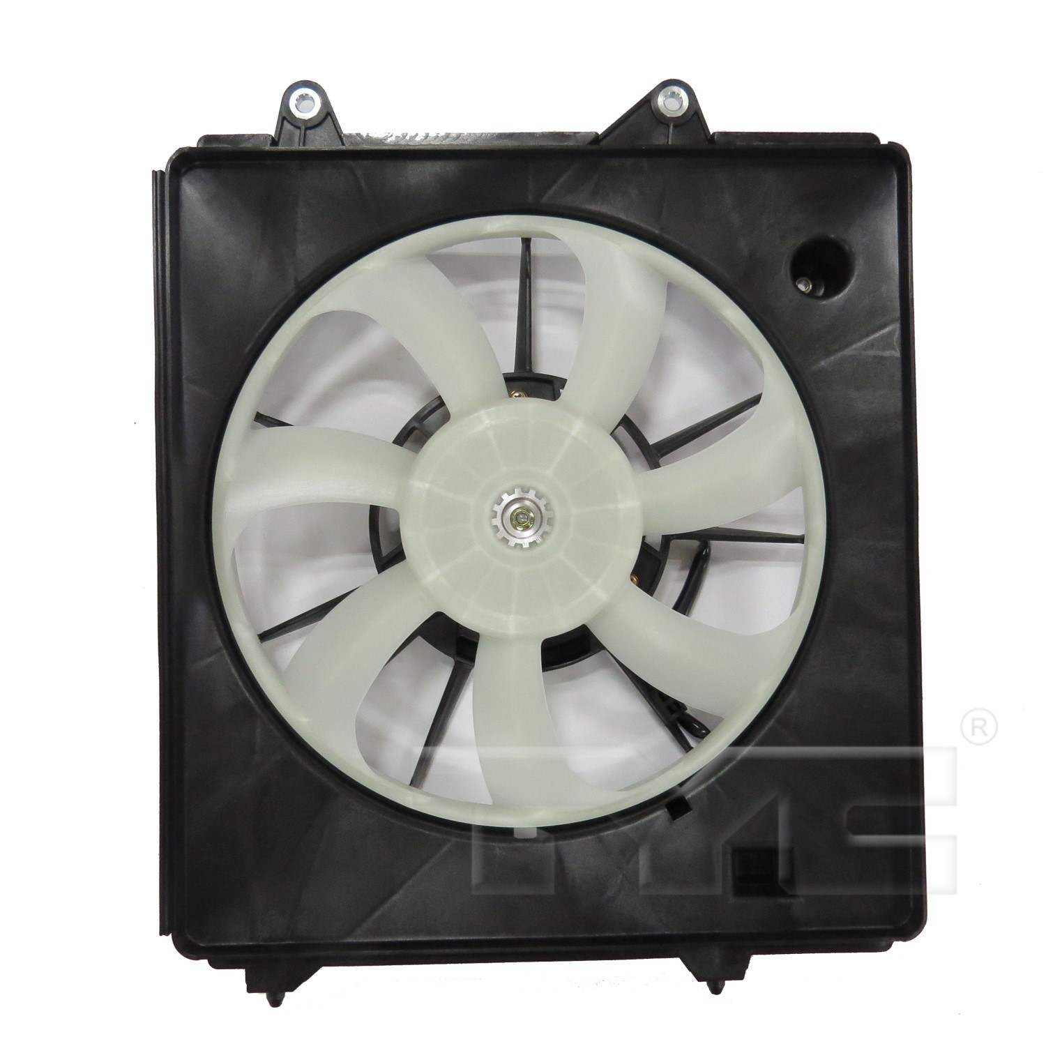 TYC A/C Condenser Fan Assembly  top view frsport 611480