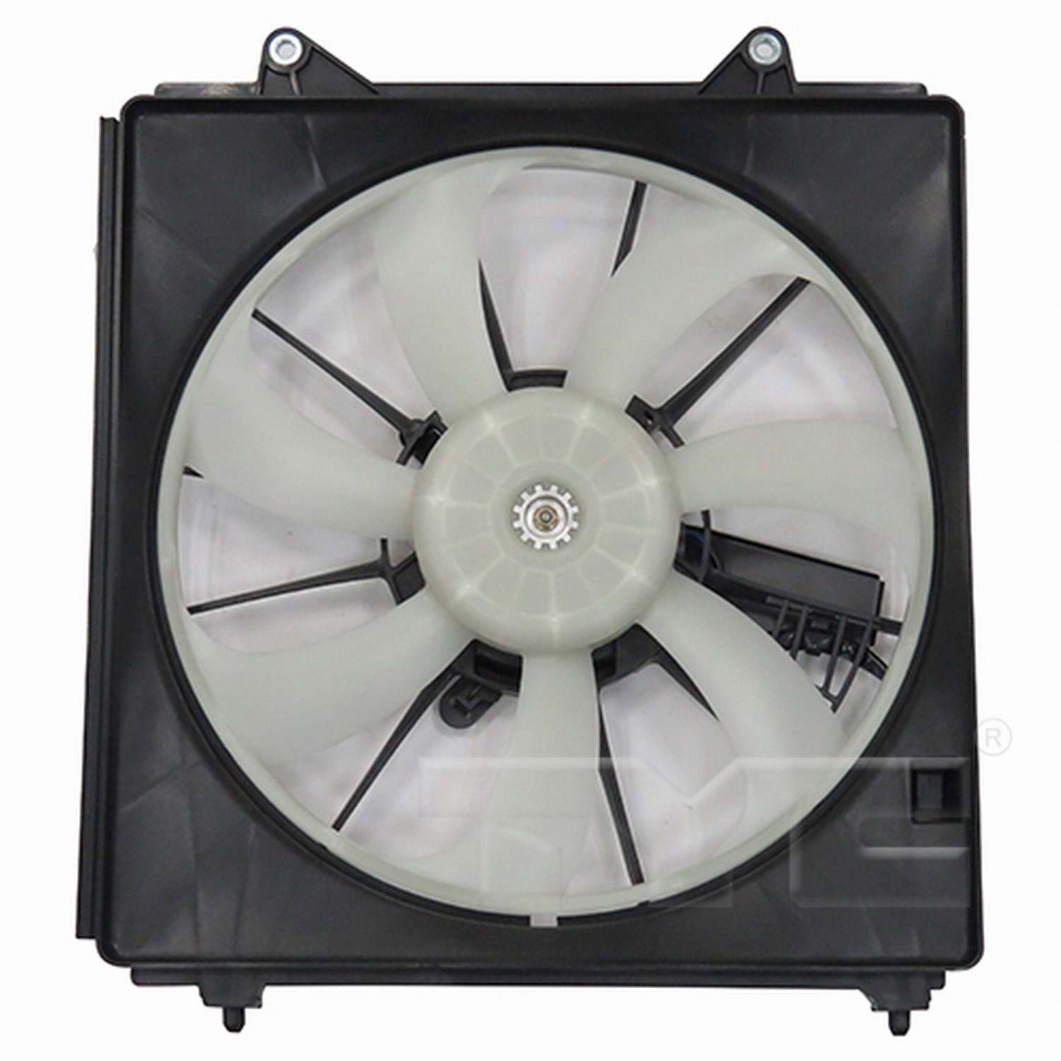 TYC A/C Condenser Fan Assembly  top view frsport 611500