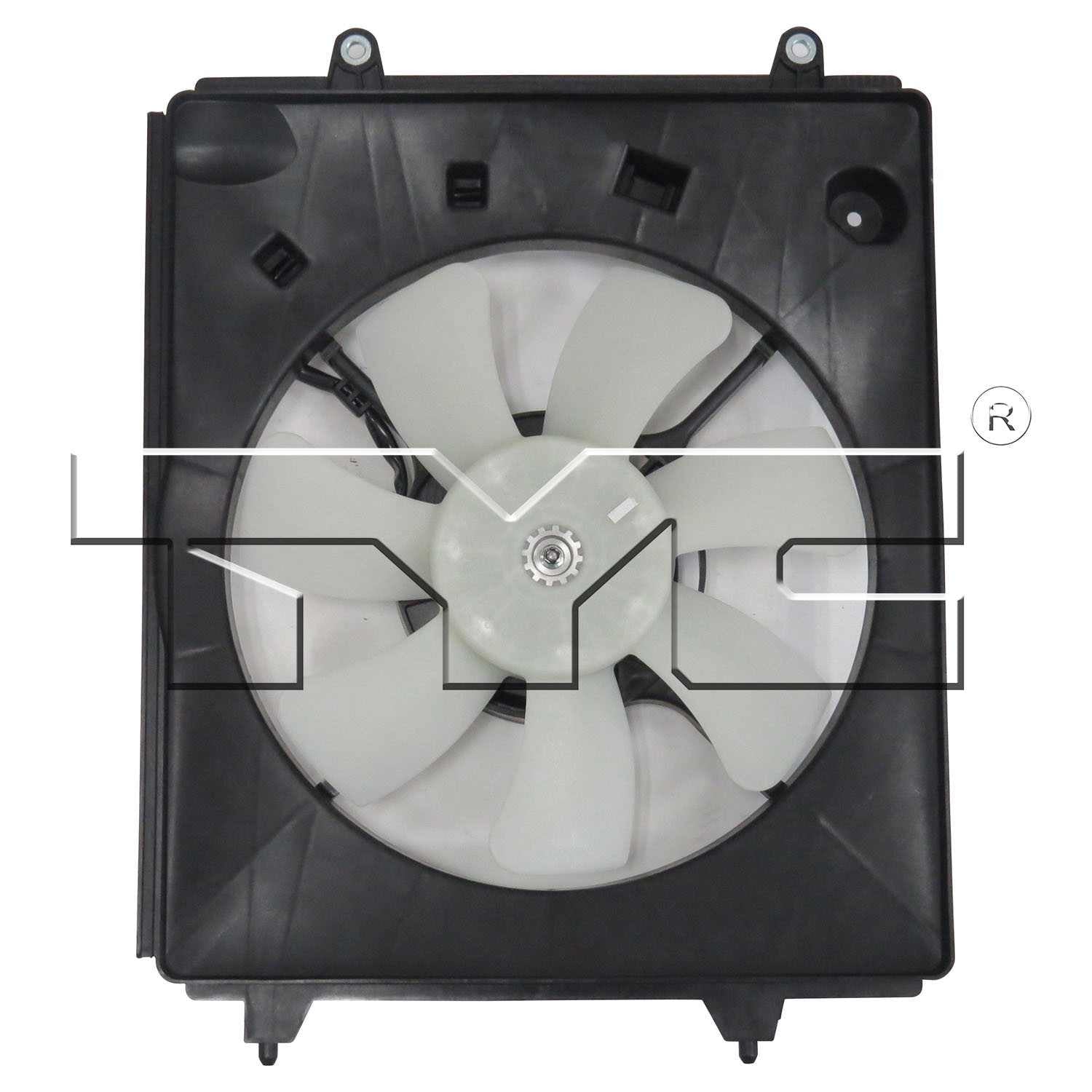 TYC A/C Condenser Fan Assembly  top view frsport 611520