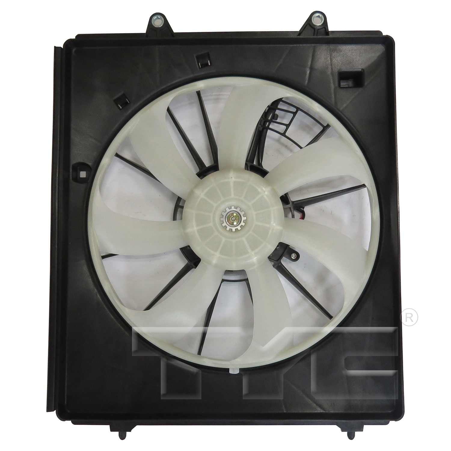 TYC A/C Condenser Fan Assembly  top view frsport 611560