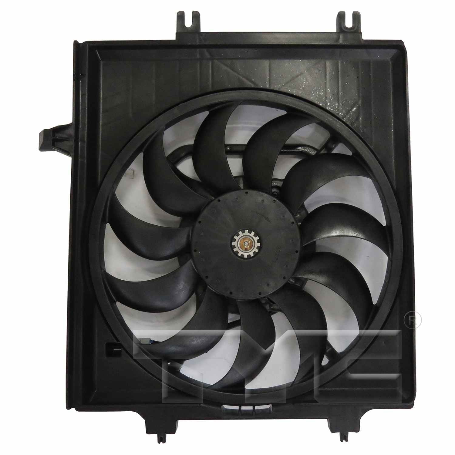 TYC A/C Condenser Fan Assembly  top view frsport 611590