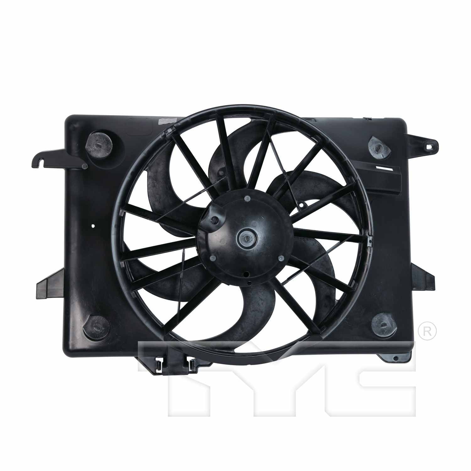 tyc dual radiator and condenser fan assembly  frsport 620260