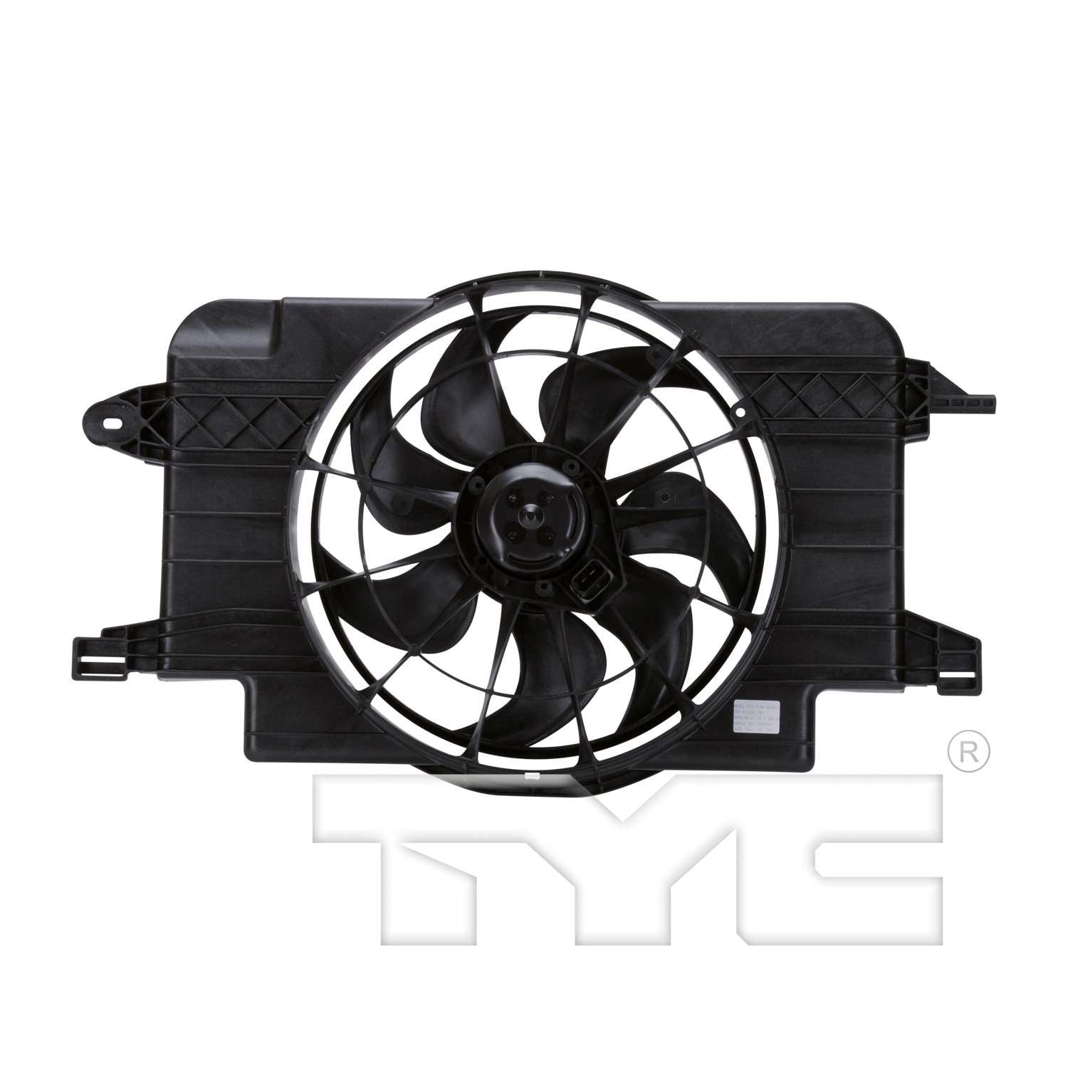 tyc dual radiator and condenser fan assembly  frsport 620390