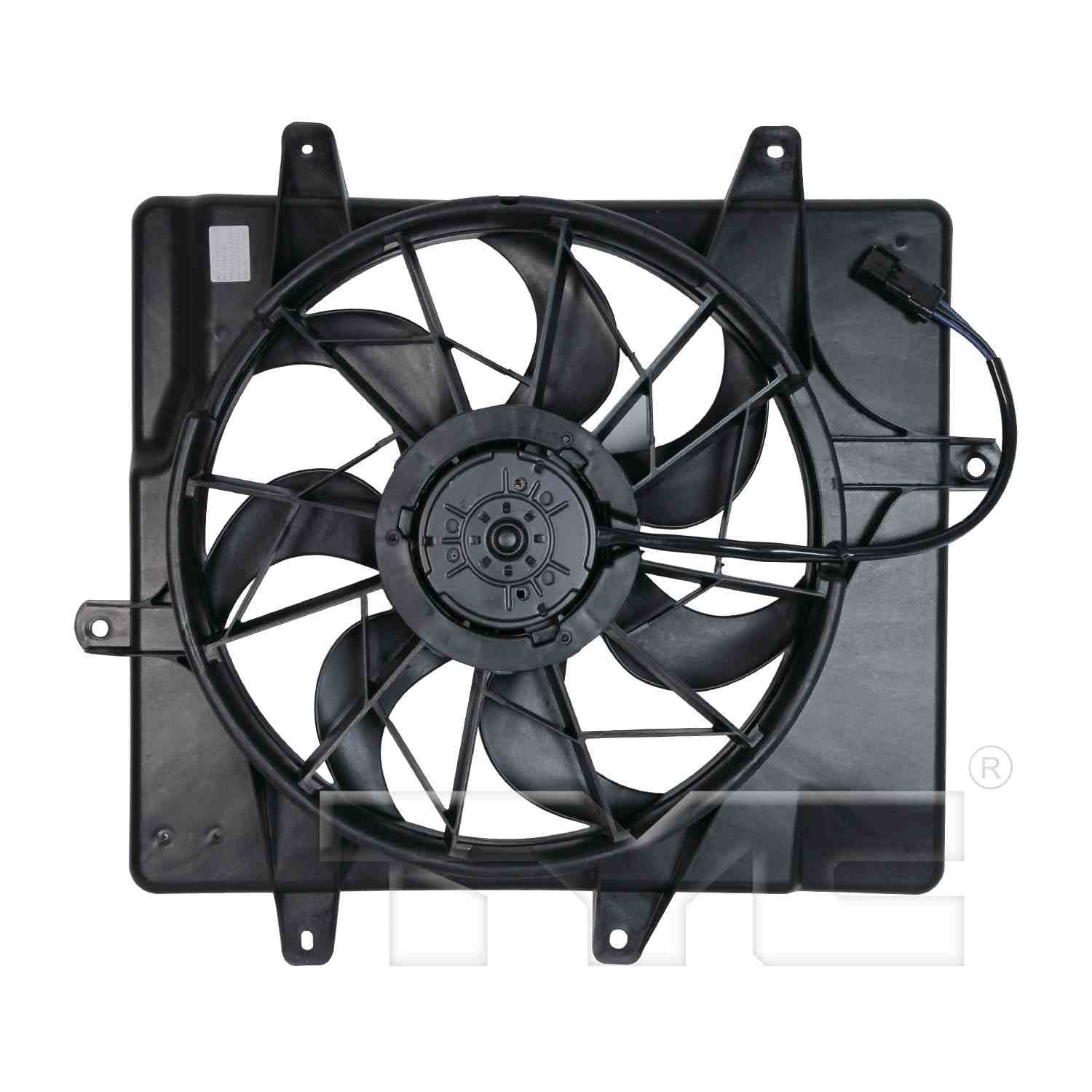 tyc dual radiator and condenser fan assembly  frsport 620440