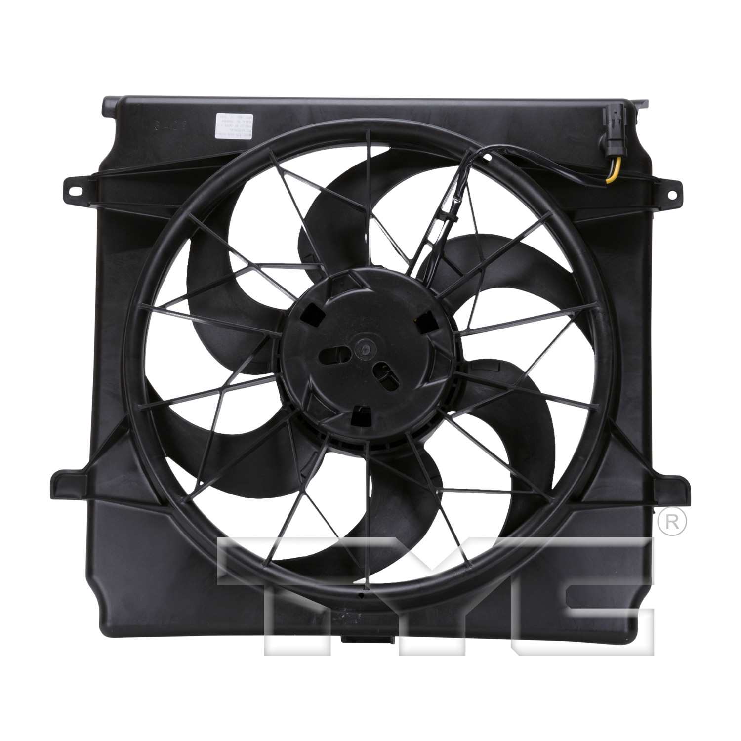 tyc dual radiator and condenser fan assembly  frsport 620520