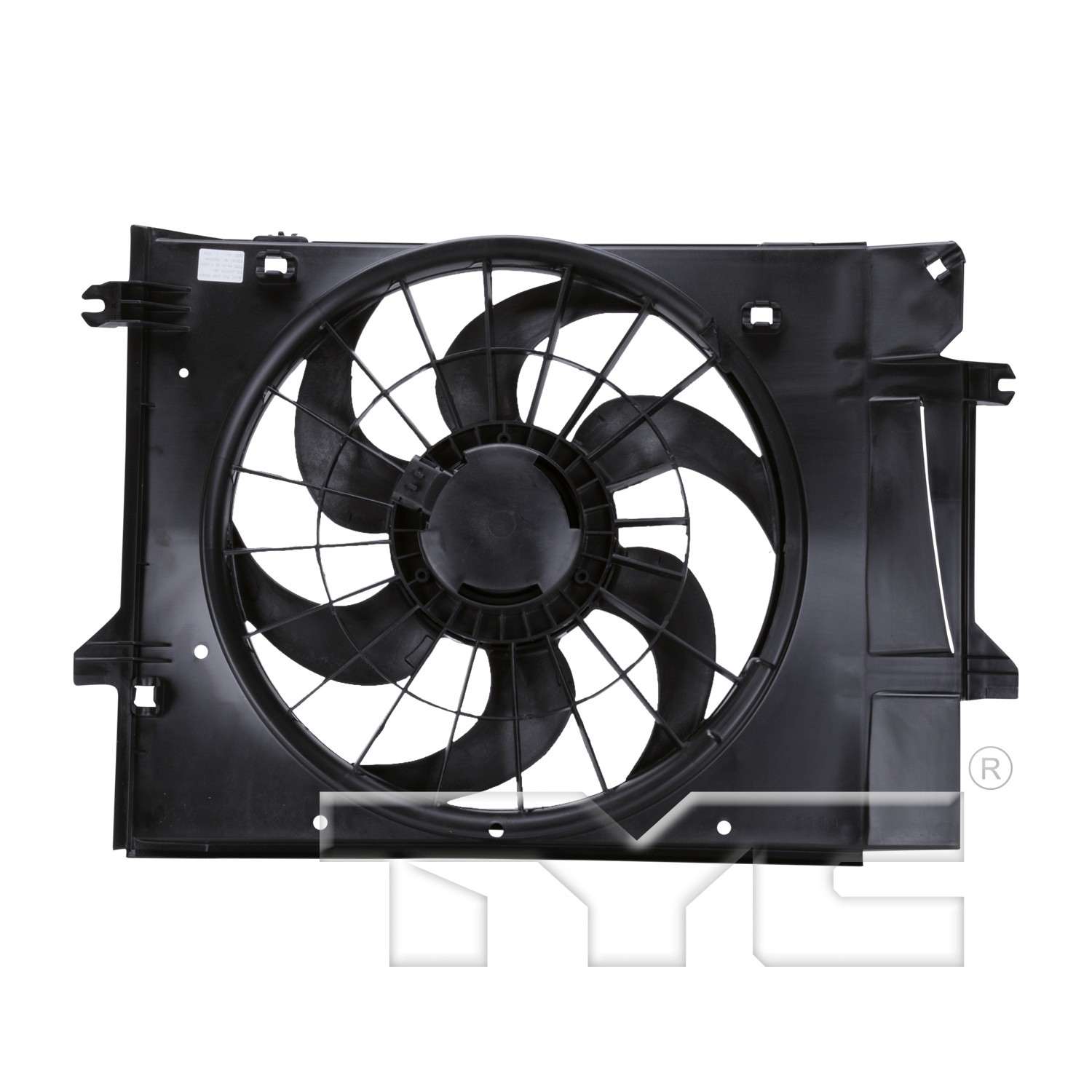 tyc dual radiator and condenser fan assembly  frsport 620530