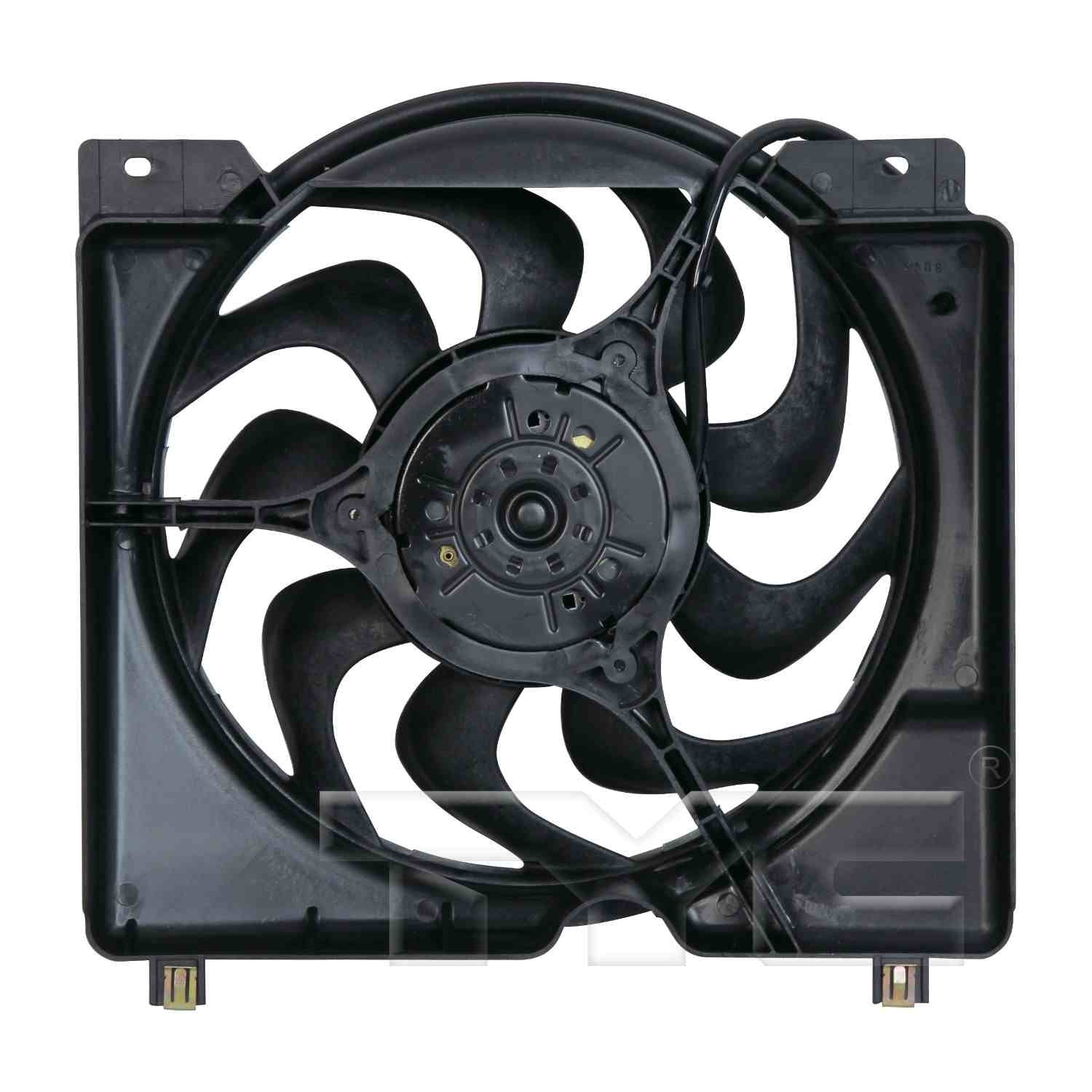 tyc dual radiator and condenser fan assembly  frsport 620560