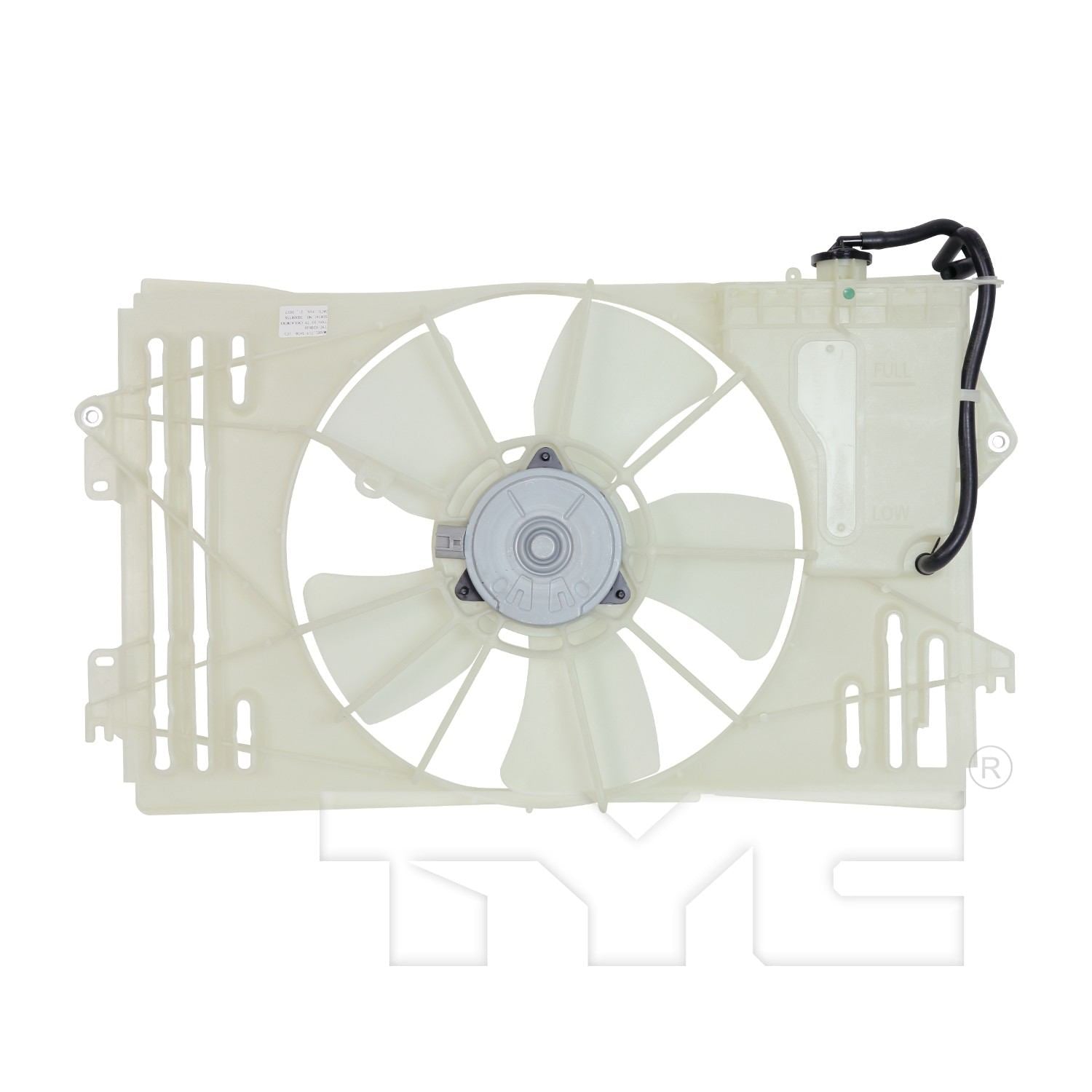 tyc dual radiator and condenser fan assembly  frsport 620630