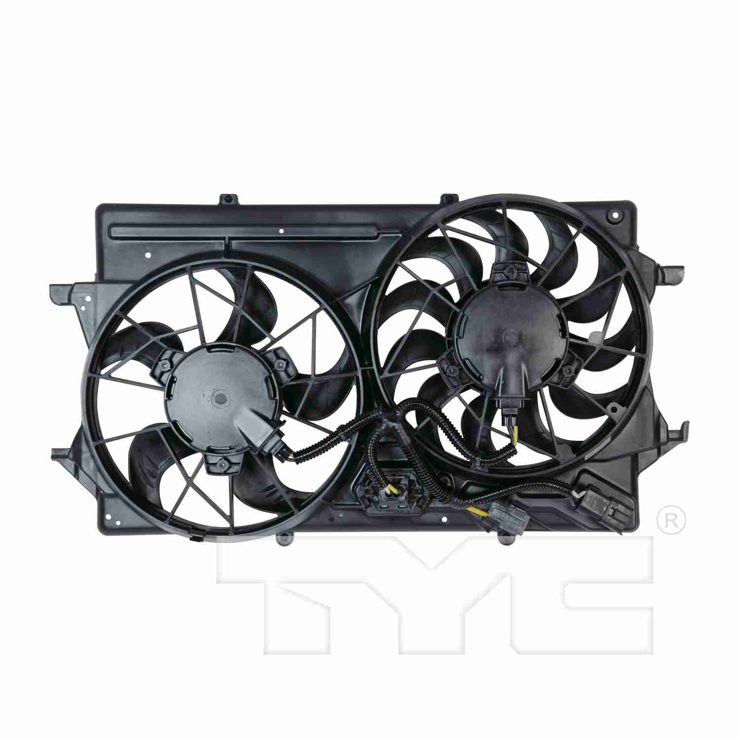 tyc dual radiator and condenser fan assembly  frsport 620720