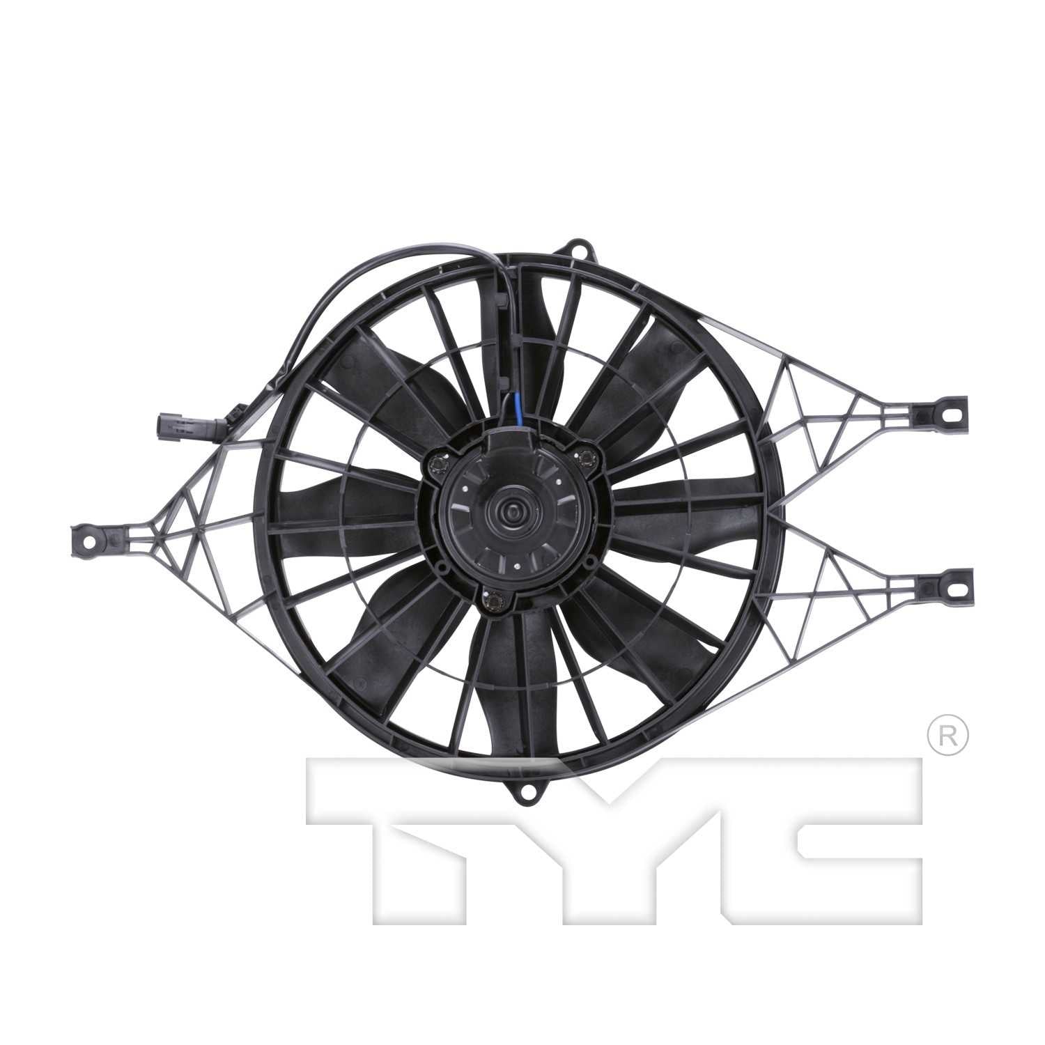 tyc dual radiator and condenser fan assembly  frsport 620880