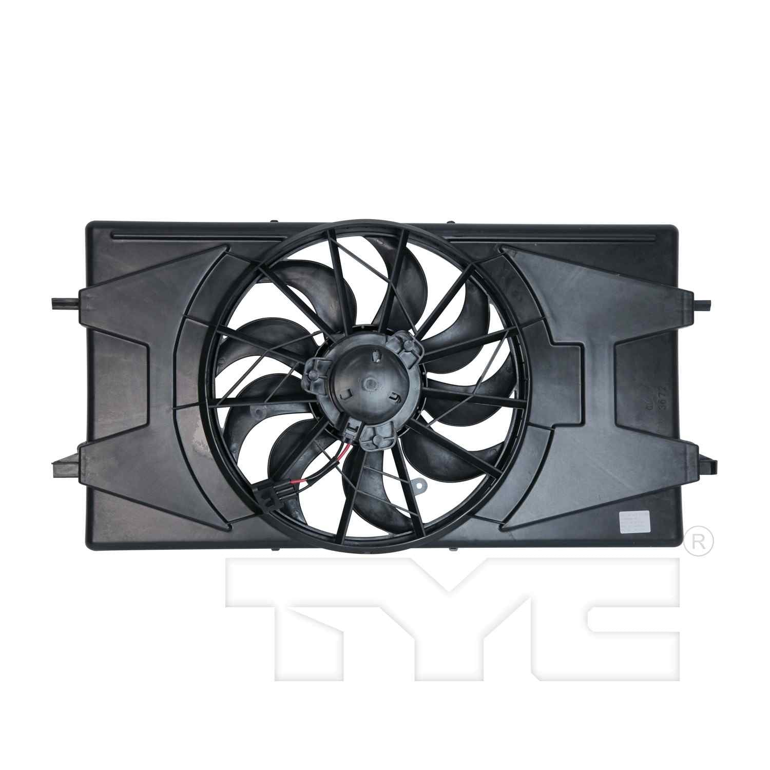 tyc dual radiator and condenser fan assembly  frsport 620900