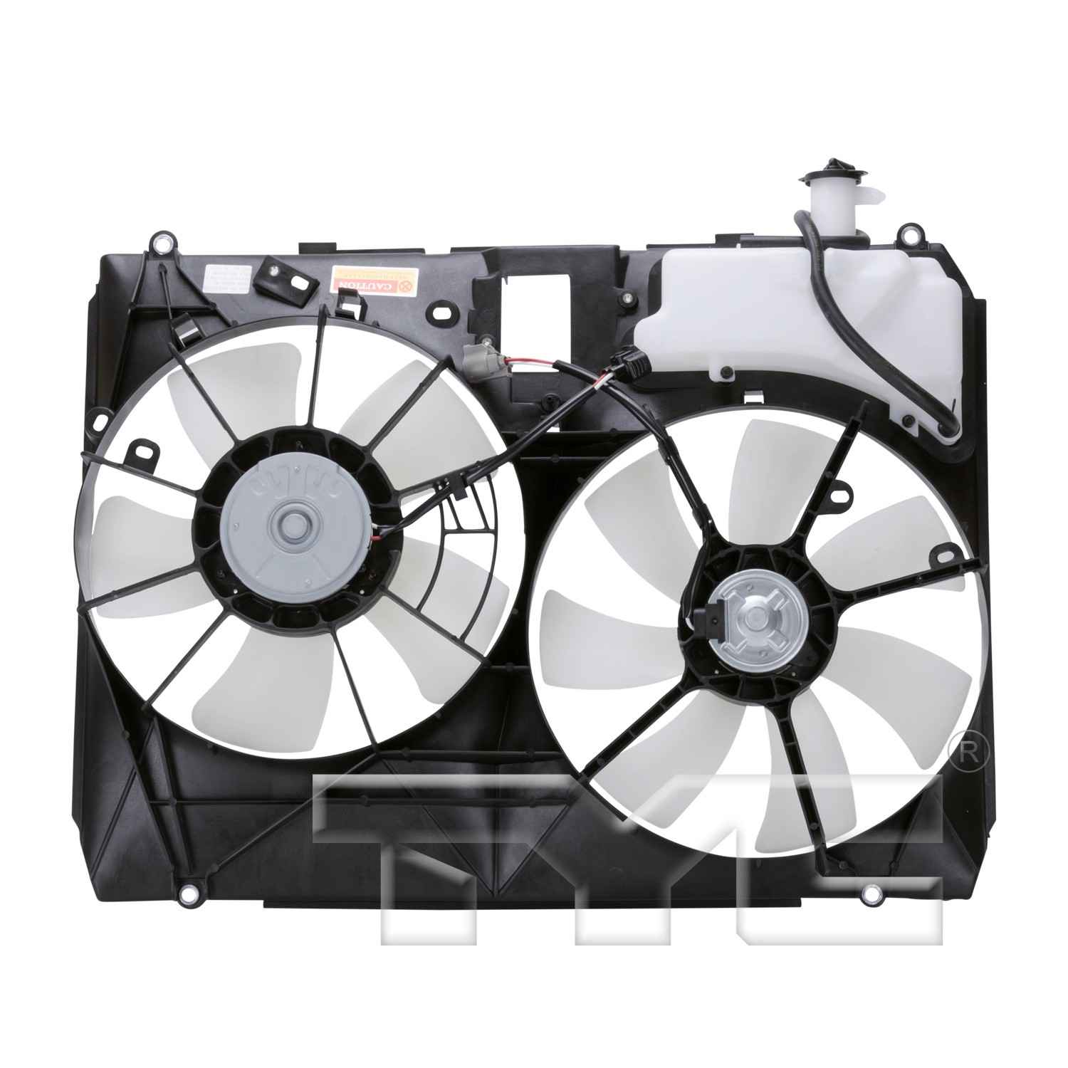 tyc dual radiator and condenser fan assembly  frsport 620960