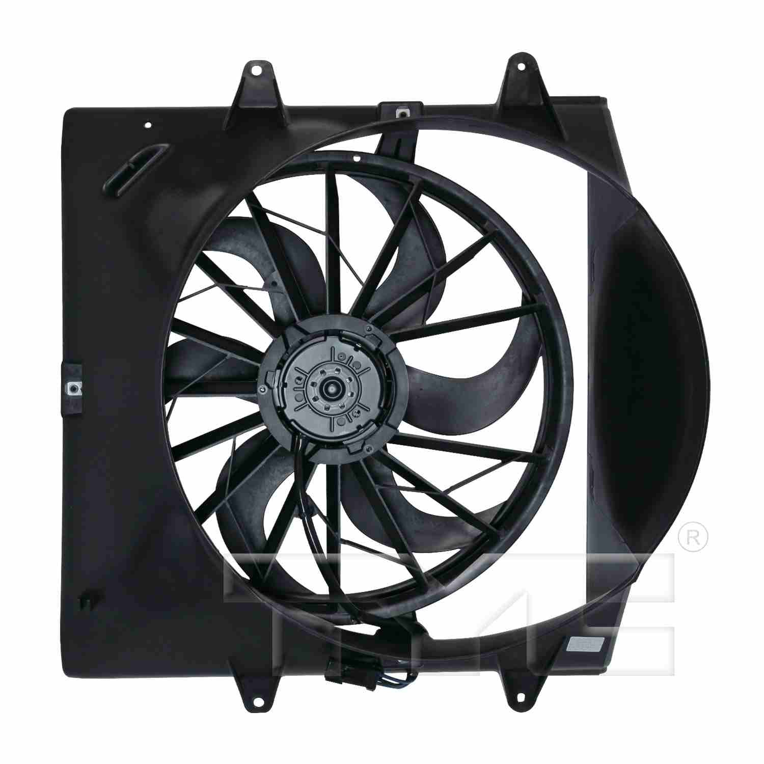 tyc dual radiator and condenser fan assembly  frsport 621130