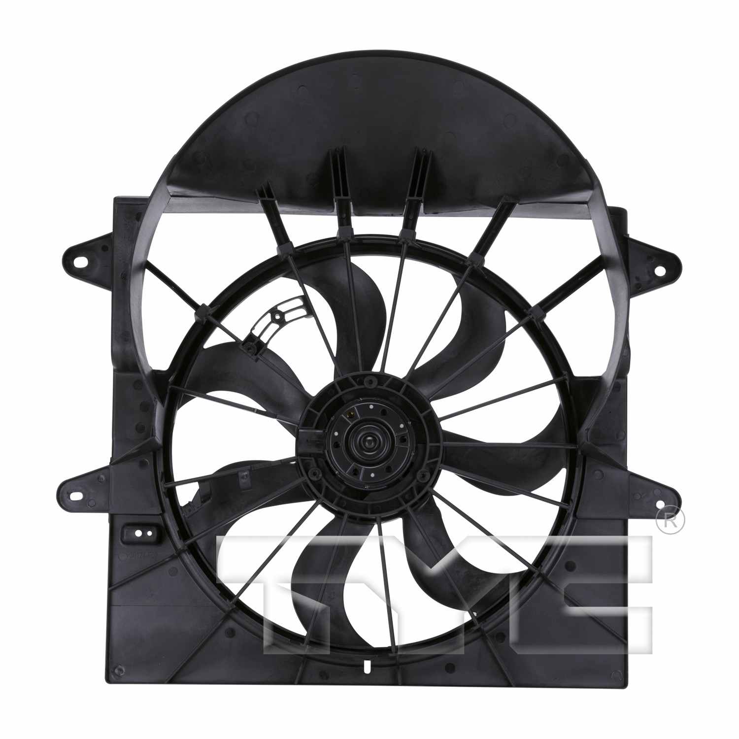 tyc dual radiator and condenser fan assembly  frsport 621220