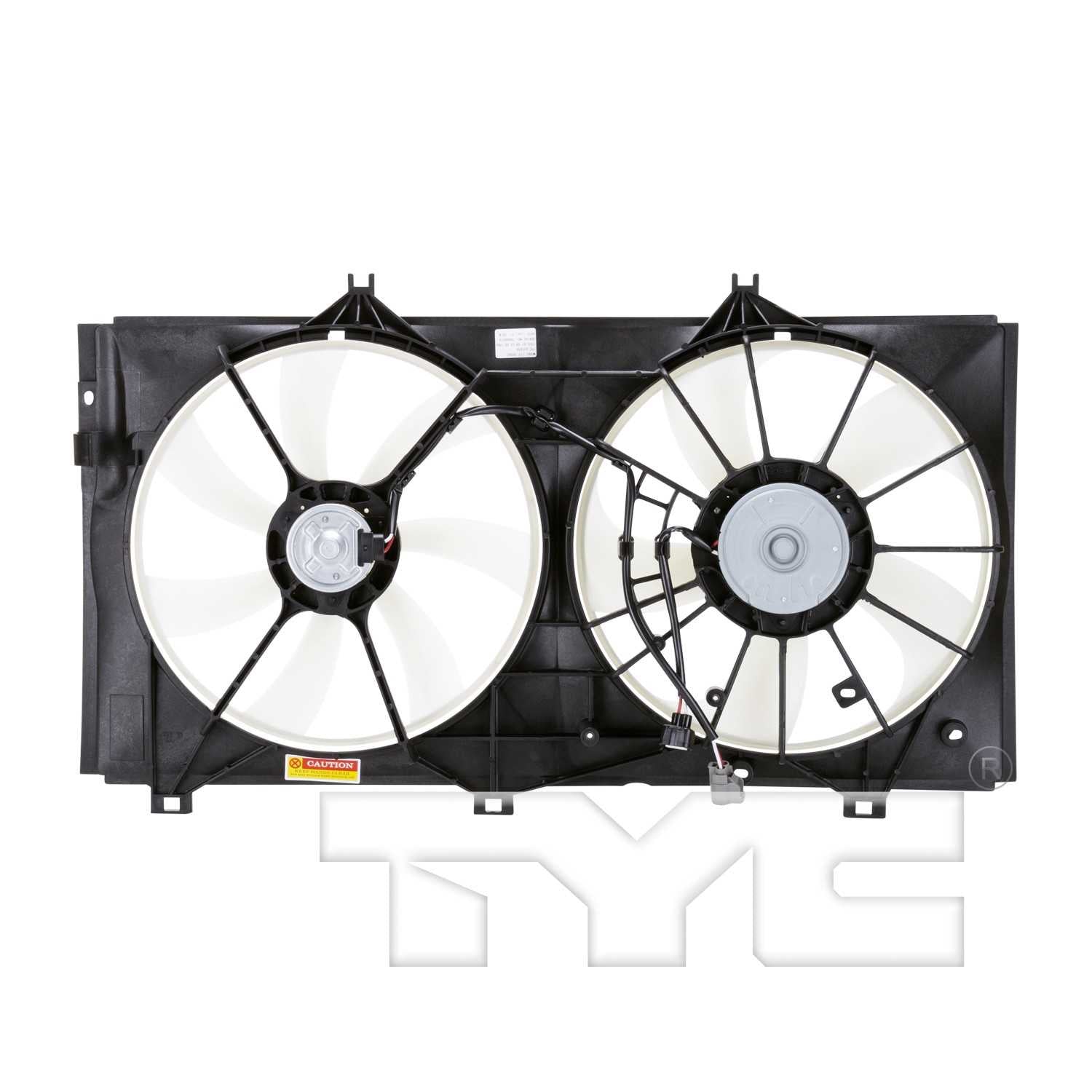 tyc dual radiator and condenser fan assembly  frsport 622050