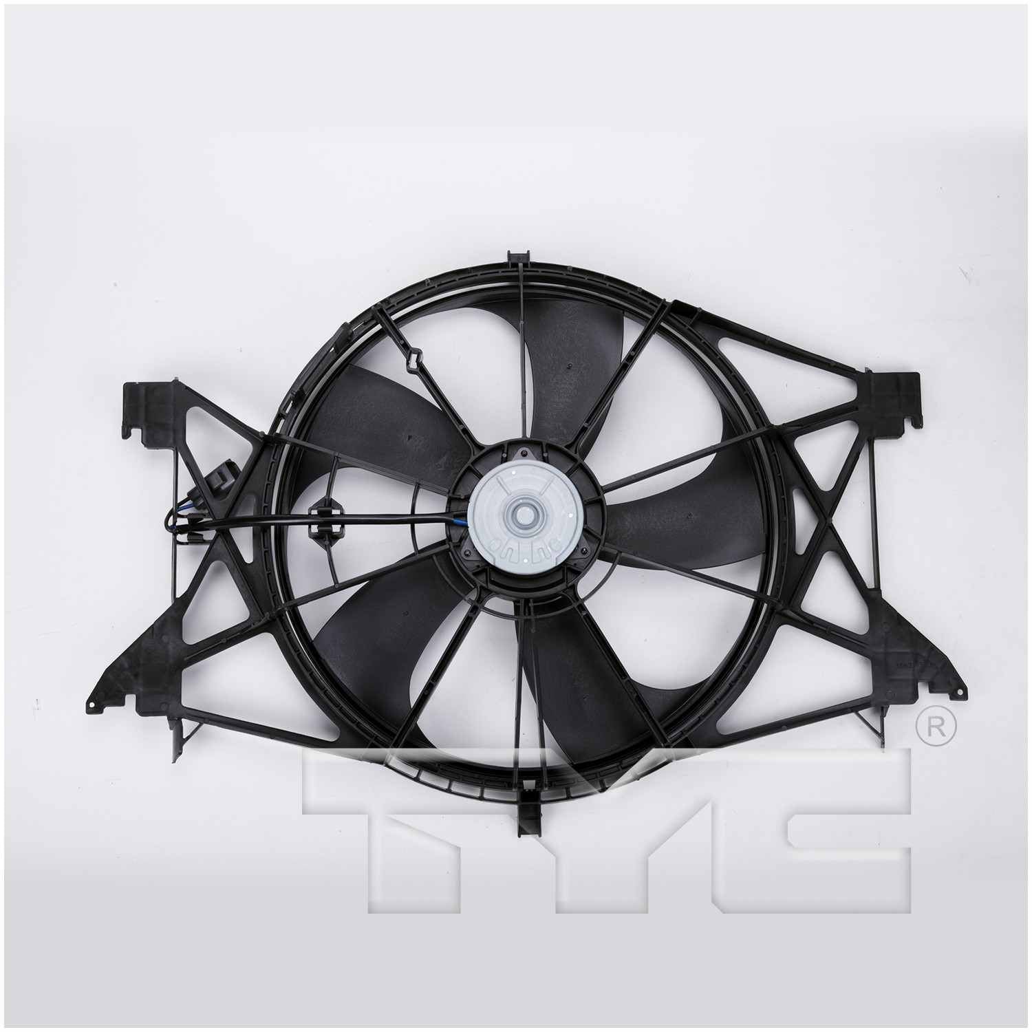 tyc dual radiator and condenser fan assembly  frsport 622360