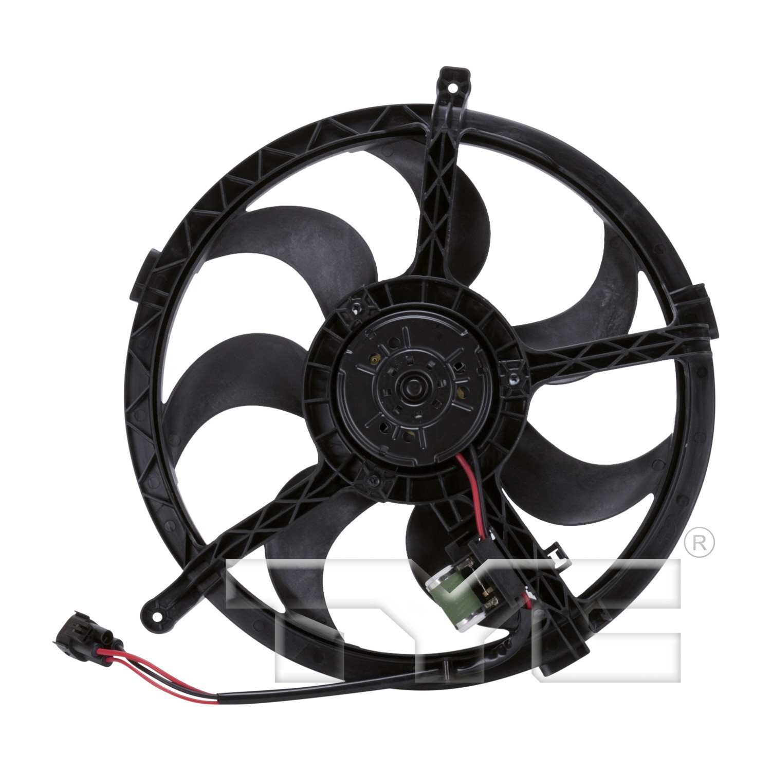 tyc dual radiator and condenser fan assembly  frsport 622560