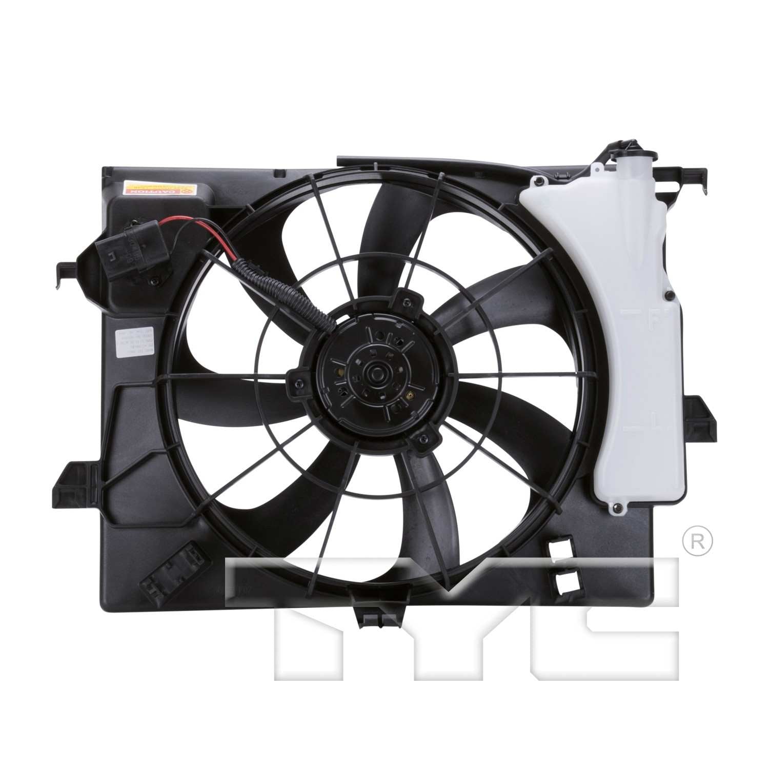 tyc dual radiator and condenser fan assembly  frsport 622590