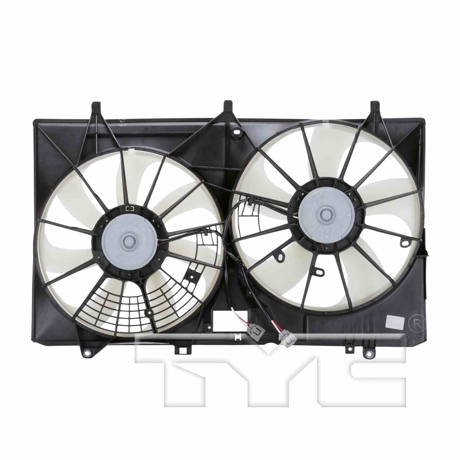 tyc dual radiator and condenser fan assembly  frsport 622680