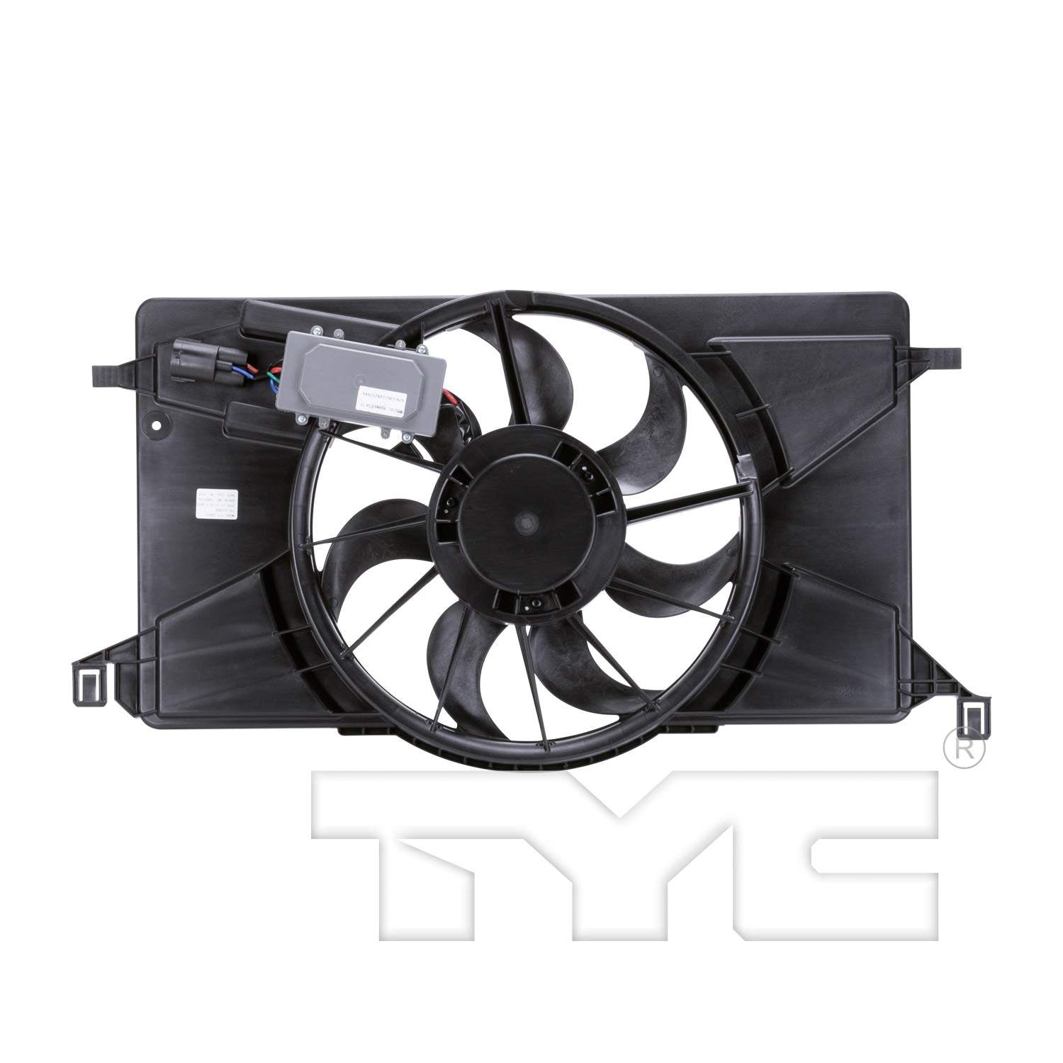 tyc dual radiator and condenser fan assembly  frsport 622800